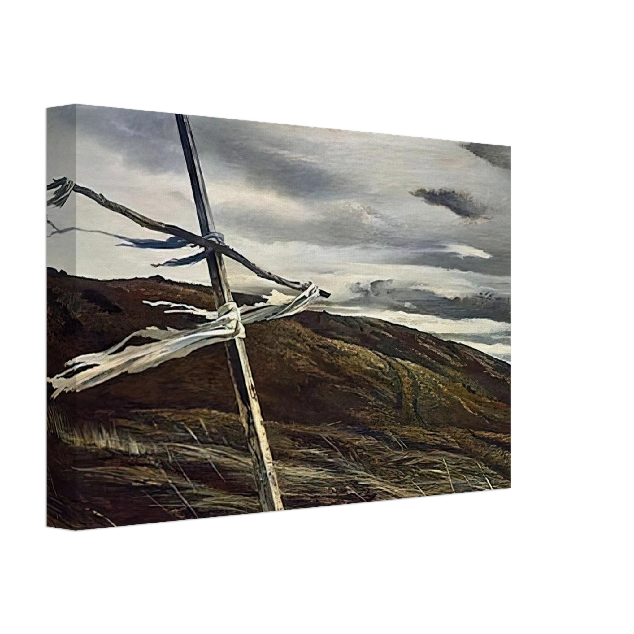 DODGES RIDGE 1947 Canvas | Andrew Wyeth Canvas | Andrew Wyeth Prints