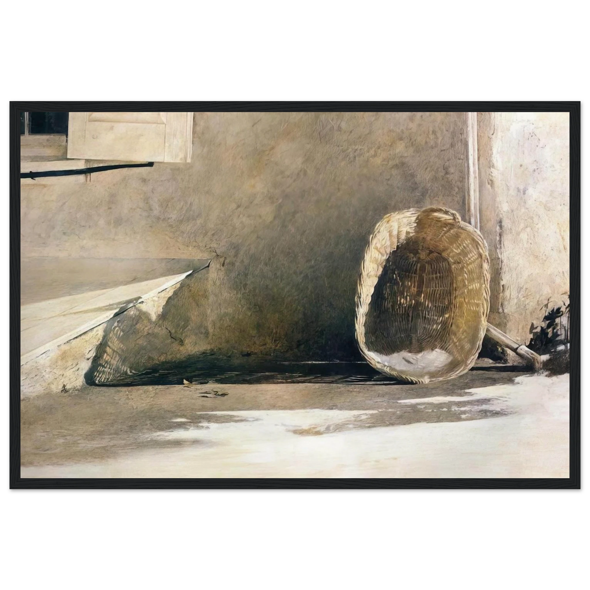 MONDAY MORNING Framed Poster | Andrew Wyeth Framed Prints Wall Art | Andrew Wyeth Prints
