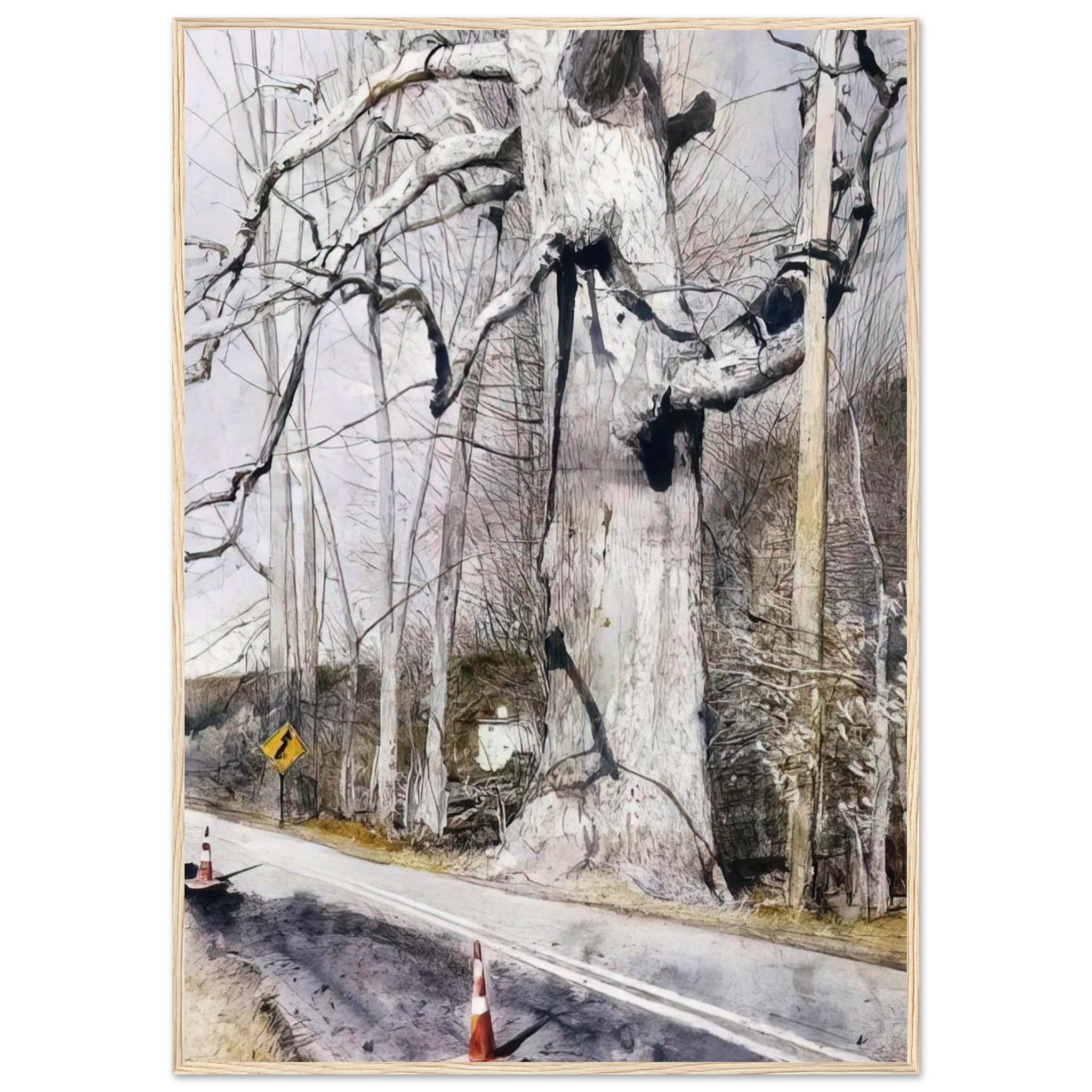 WALKING STICK Framed Poster | Andrew Wyeth Framed Prints Wall Art | Andrew Wyeth Prints
