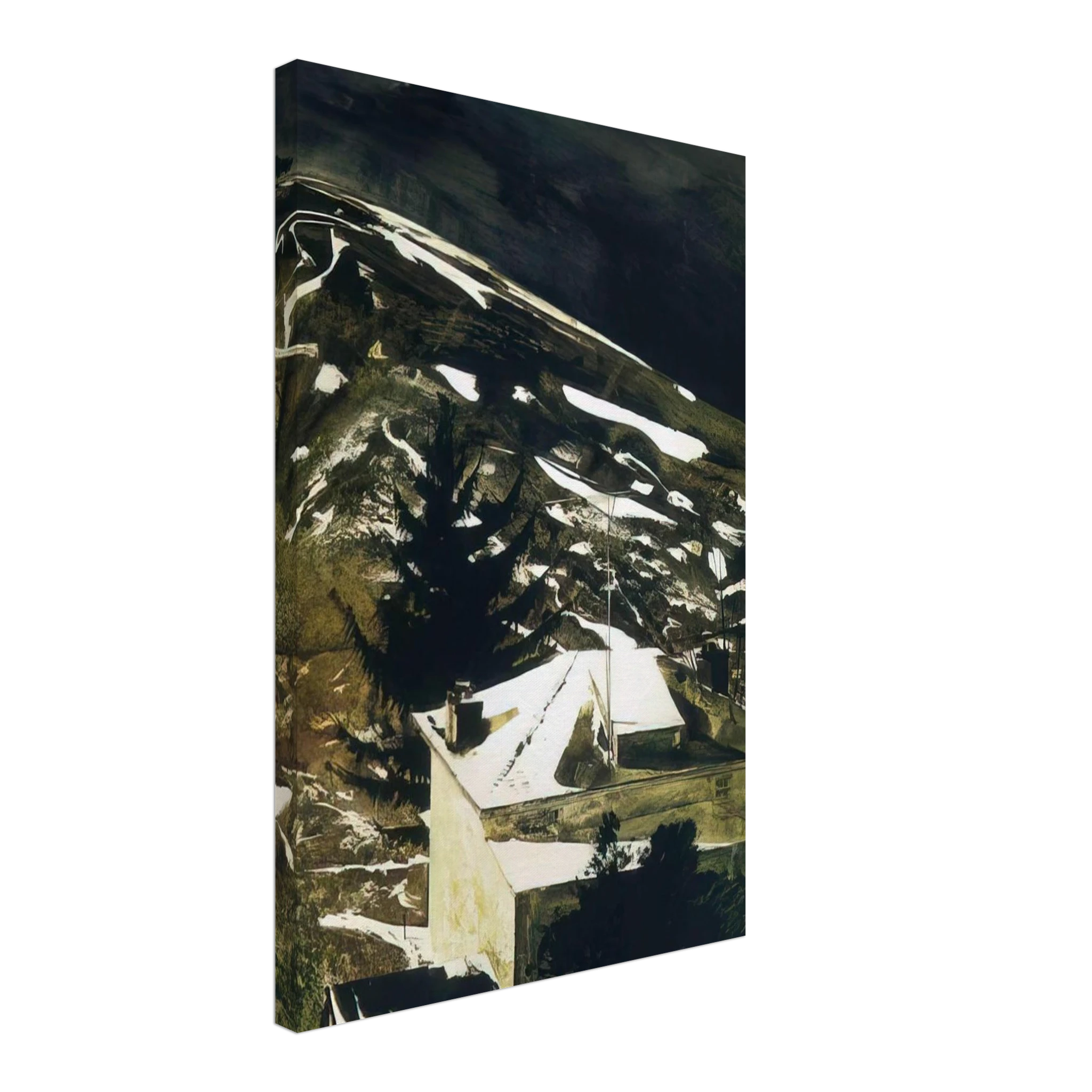 WOLF MOON 1975 Canvas | Andrew Wyeth Canvas | Andrew Wyeth Prints