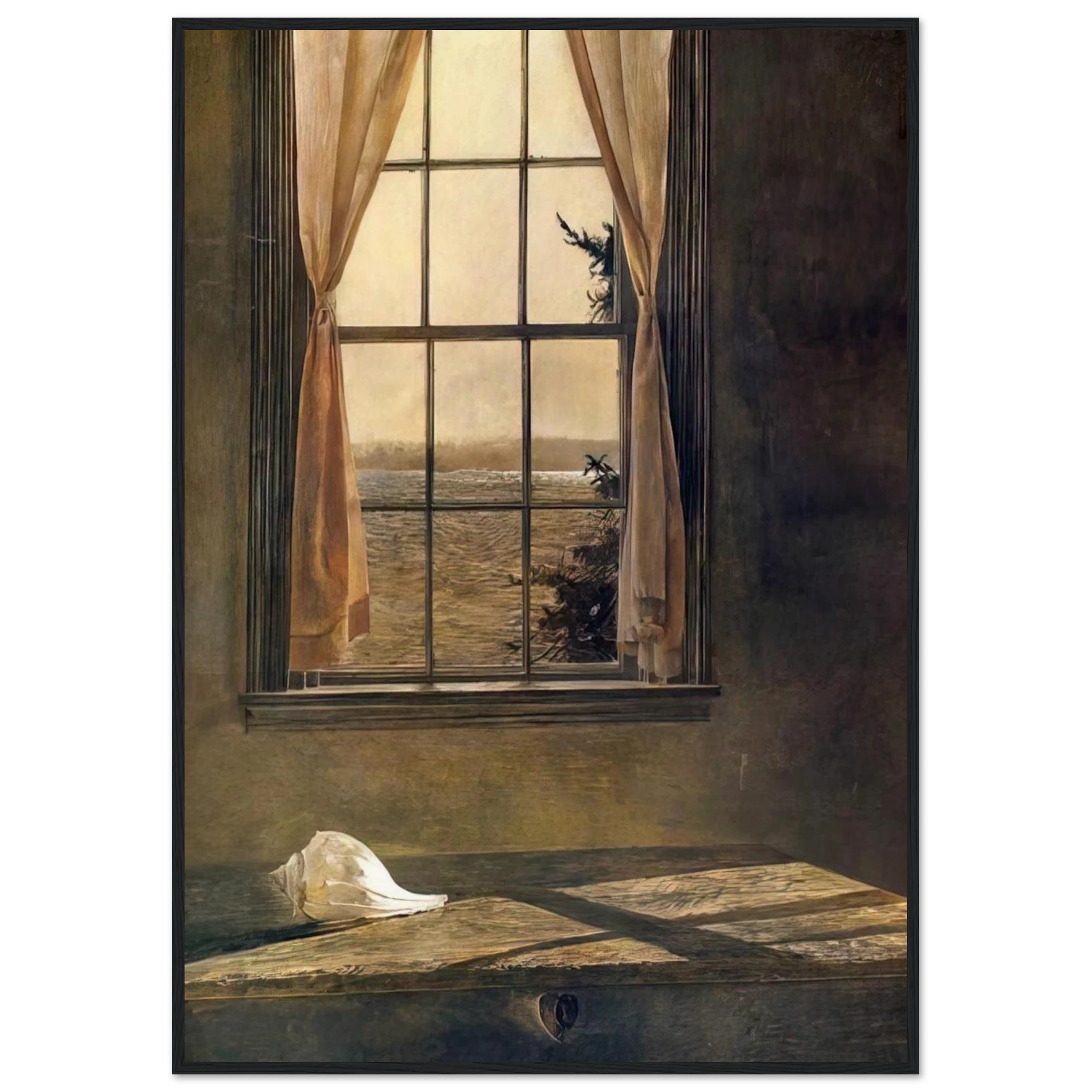 HER ROOM Framed Poster | Andrew Wyeth Framed Prints Wall Art | Andrew Wyeth Prints