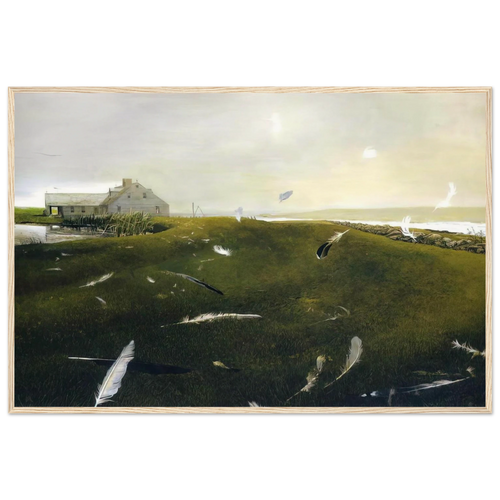 AIRBORNE Framed Poster | Andrew Wyeth Framed Prints Wall Art | Andrew Wyeth Prints