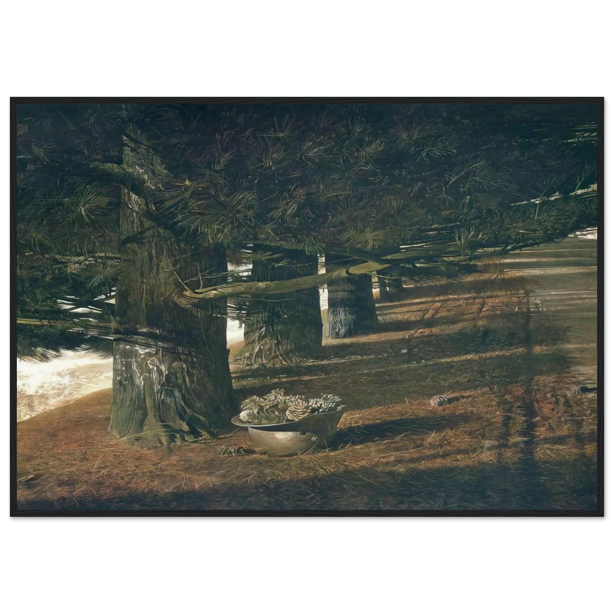 PINE BARON Framed Poster | Andrew Wyeth Framed Prints Wall Art | Andrew Wyeth Prints