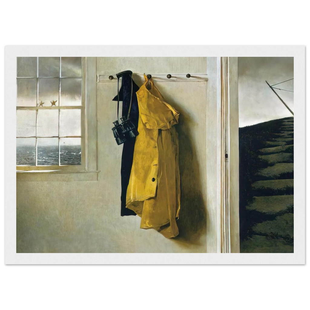 SQUALL Framed Poster | Andrew Wyeth Framed Prints Wall Art | Andrew Wyeth Prints