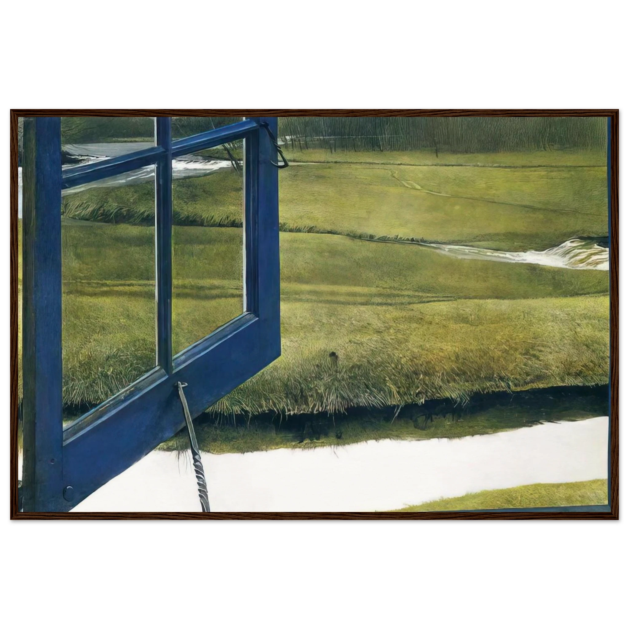 LOVE IN THE AFTERNOON Framed Poster | Andrew Wyeth Framed Prints Wall Art | Andrew Wyeth Prints