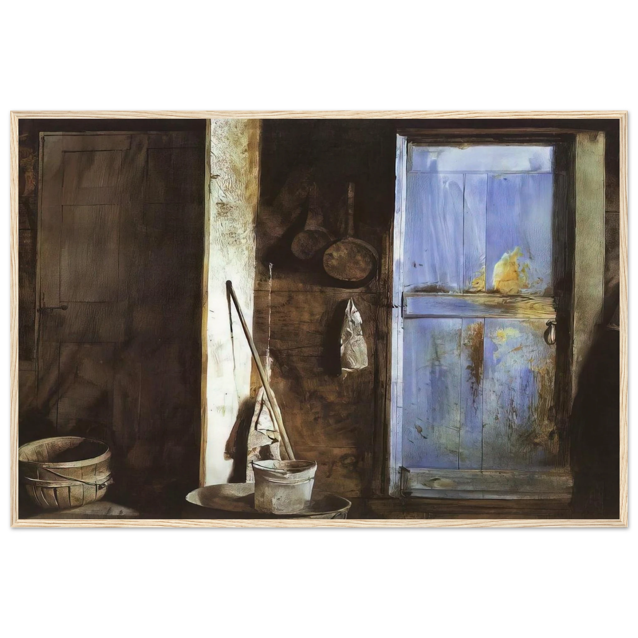 ALVARO CHRISTINA Framed Poster | Andrew Wyeth Framed Prints Wall Art | Andrew Wyeth Prints