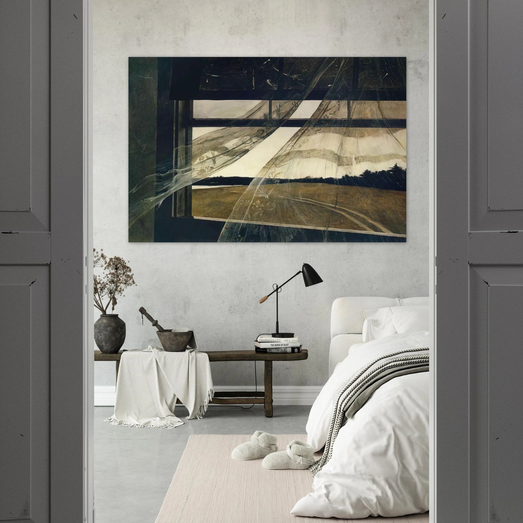 WIND FROM THE SEA 1947 Poster | Andrew Wyeth Poster | Andrew Wyeth Prints