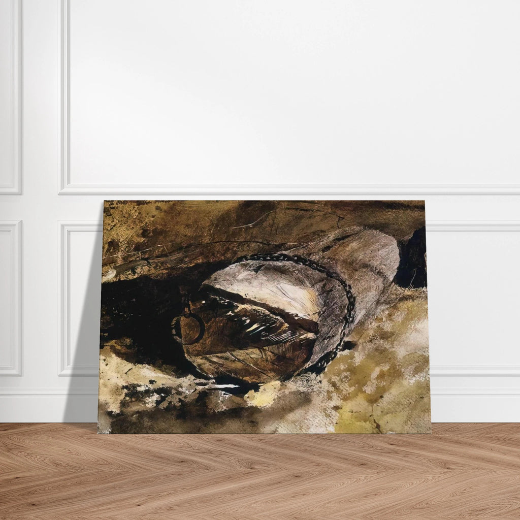 LOG CHAIN Canvas | Andrew Wyeth Canvas | Andrew Wyeth Prints