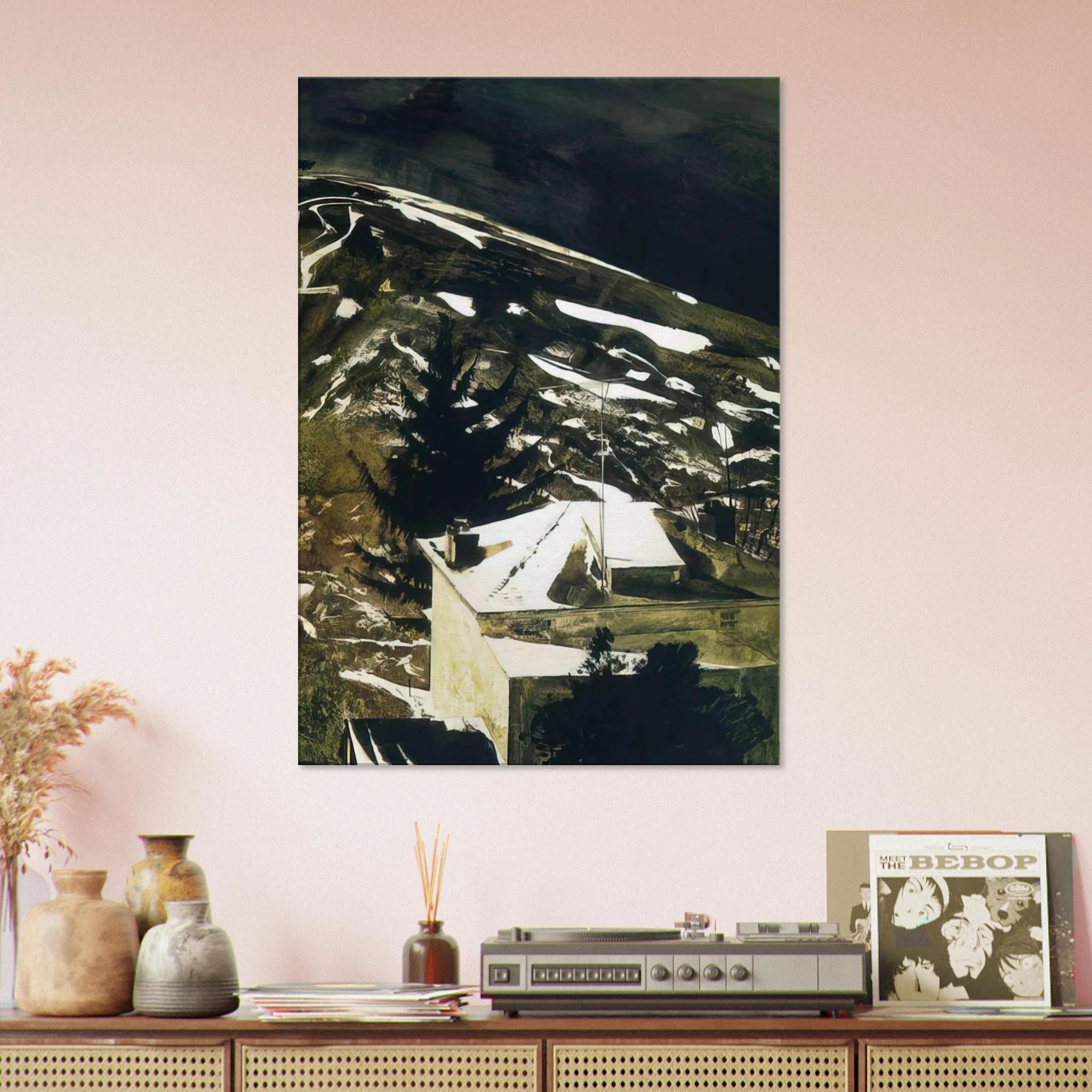WOLF MOON 1975 Canvas | Andrew Wyeth Canvas | Andrew Wyeth Prints