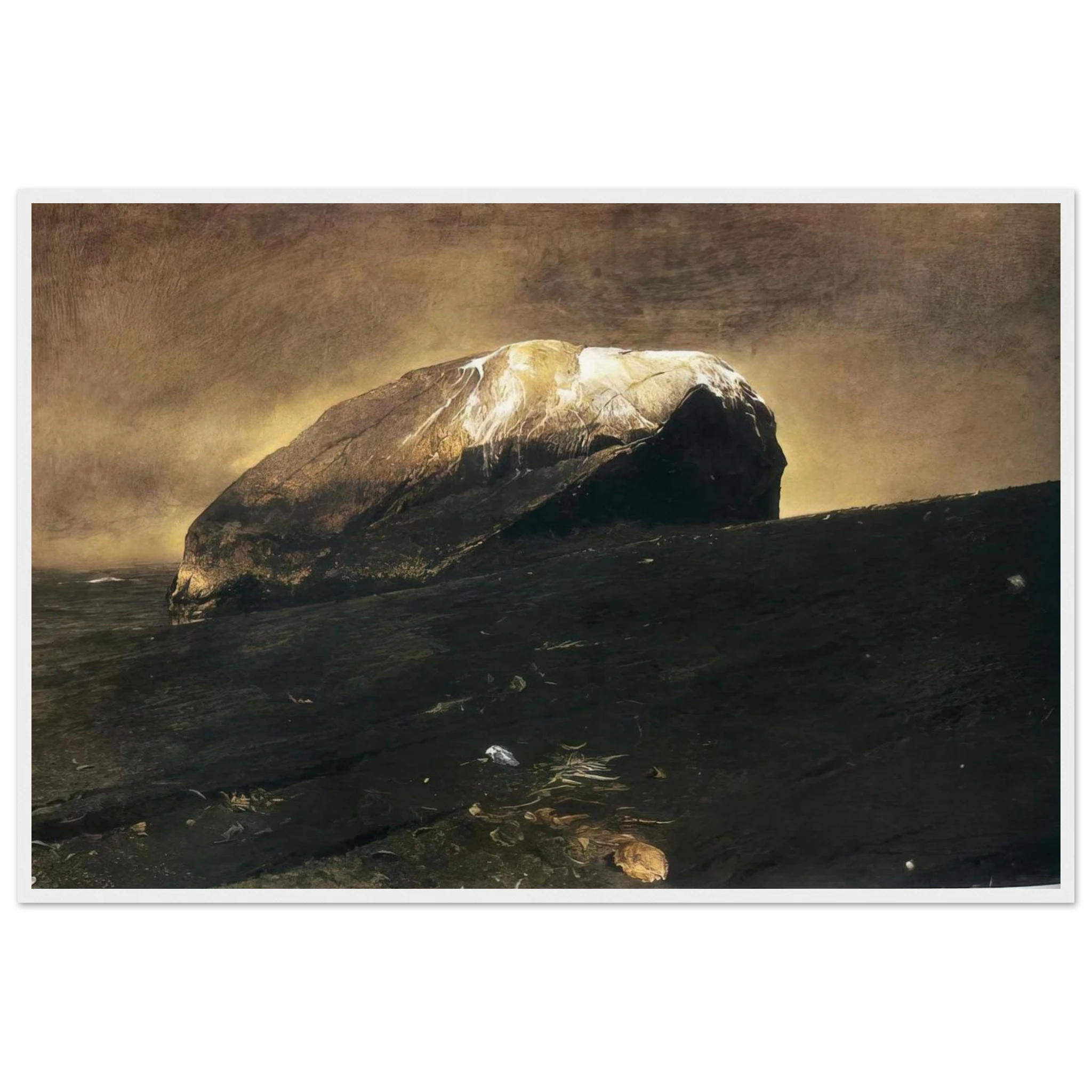 NOT DETECTED 42 Framed Poster | Andrew Wyeth Framed Prints Wall Art | Andrew Wyeth Prints