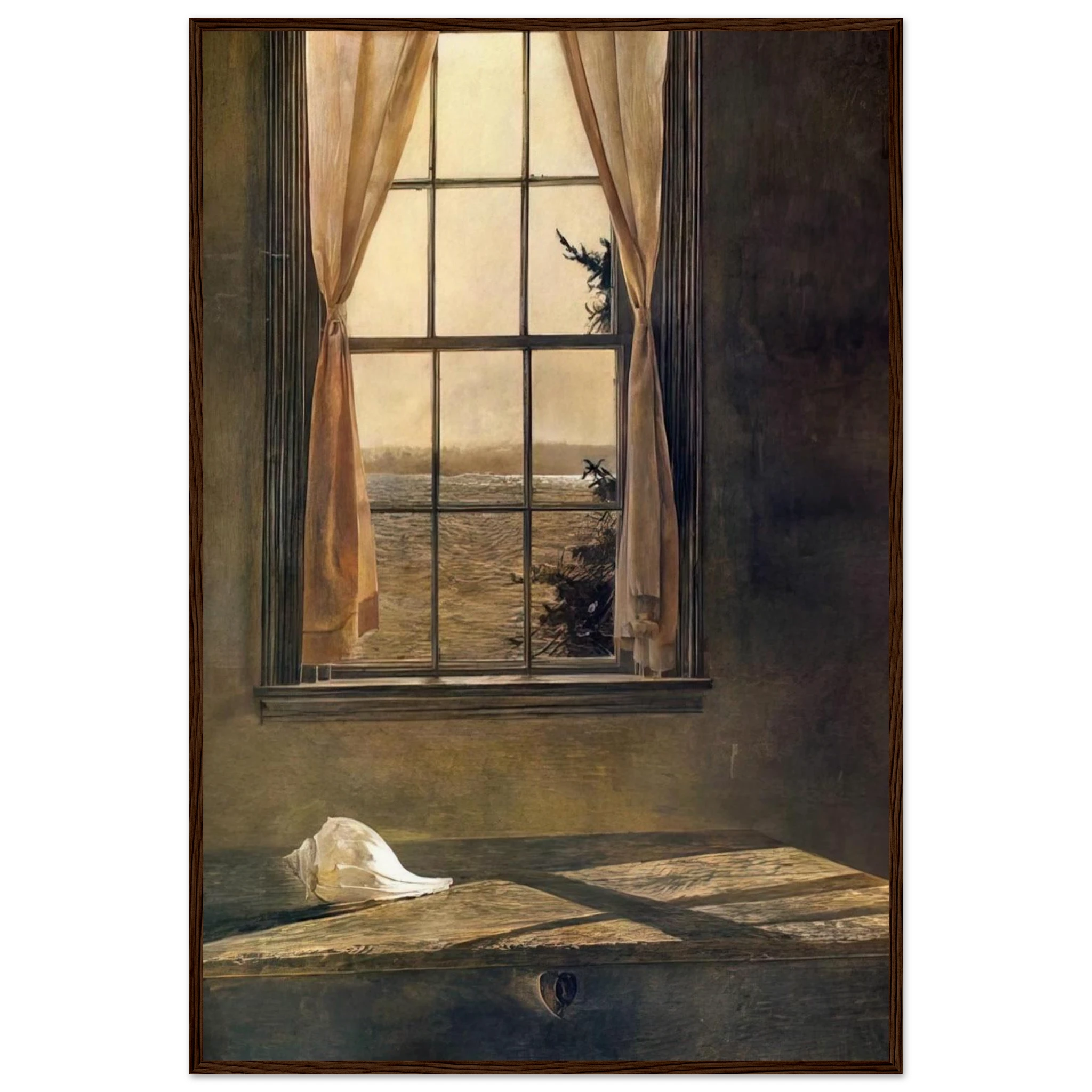 HER ROOM Framed Poster | Andrew Wyeth Framed Prints Wall Art | Andrew Wyeth Prints