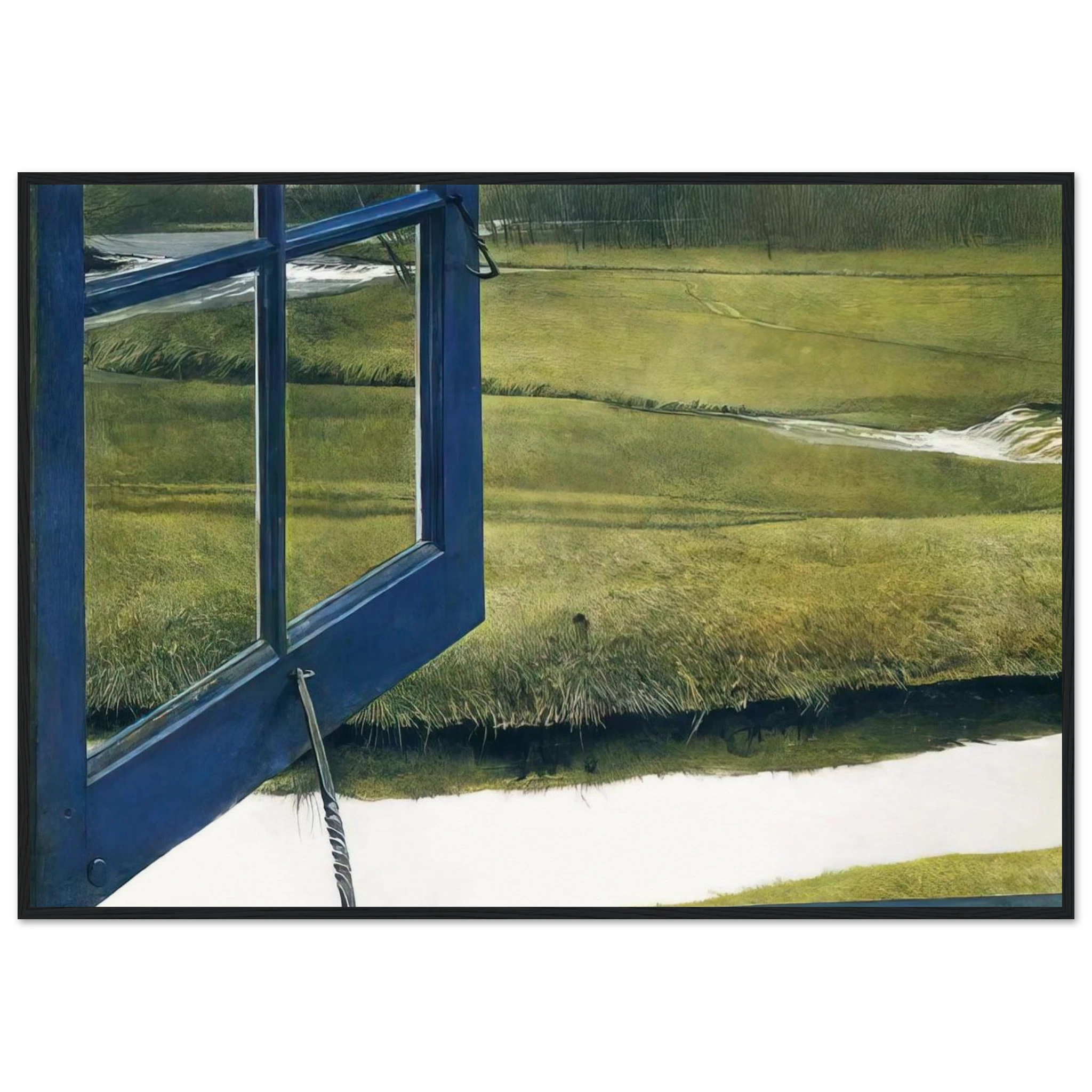 LOVE IN THE AFTERNOON Framed Poster | Andrew Wyeth Framed Prints Wall Art | Andrew Wyeth Prints