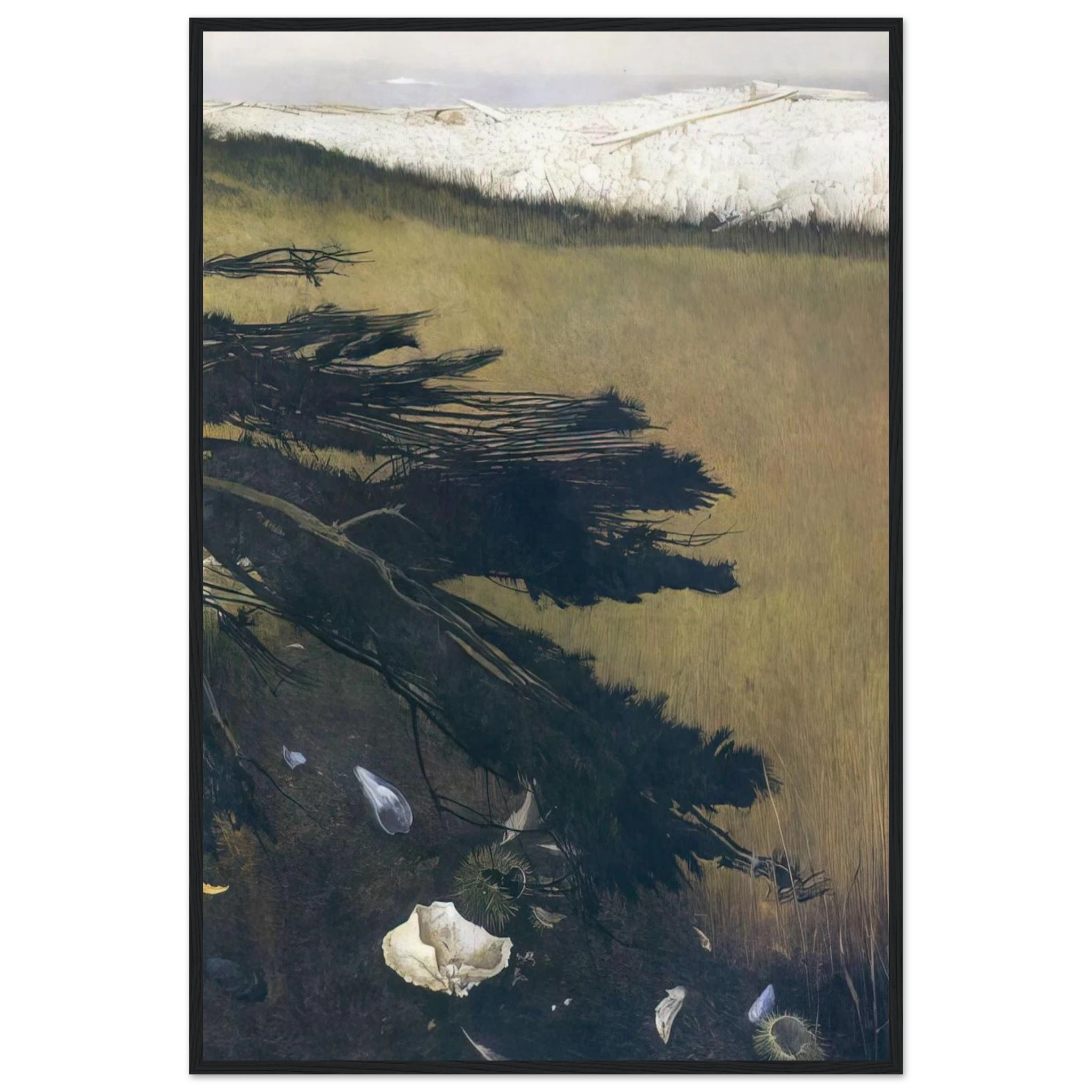 NOT DETECTED 47 Framed Poster | Andrew Wyeth Framed Prints Wall Art | Andrew Wyeth Prints