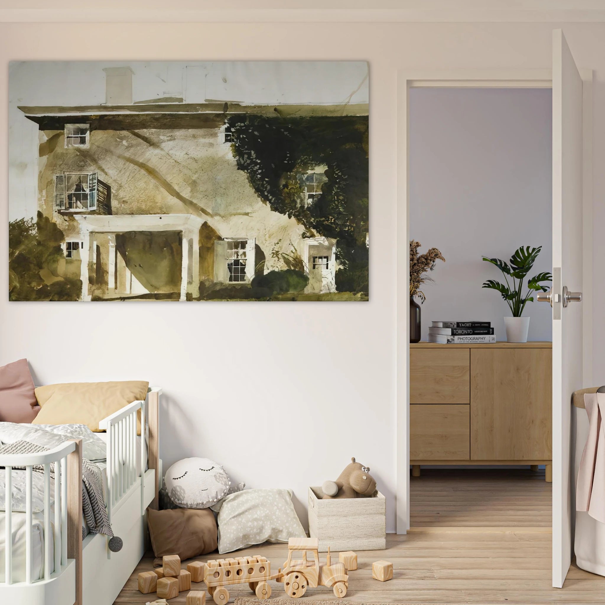 THE HATTON HOUSE 1967 Poster | Andrew Wyeth Poster | Andrew Wyeth Prints