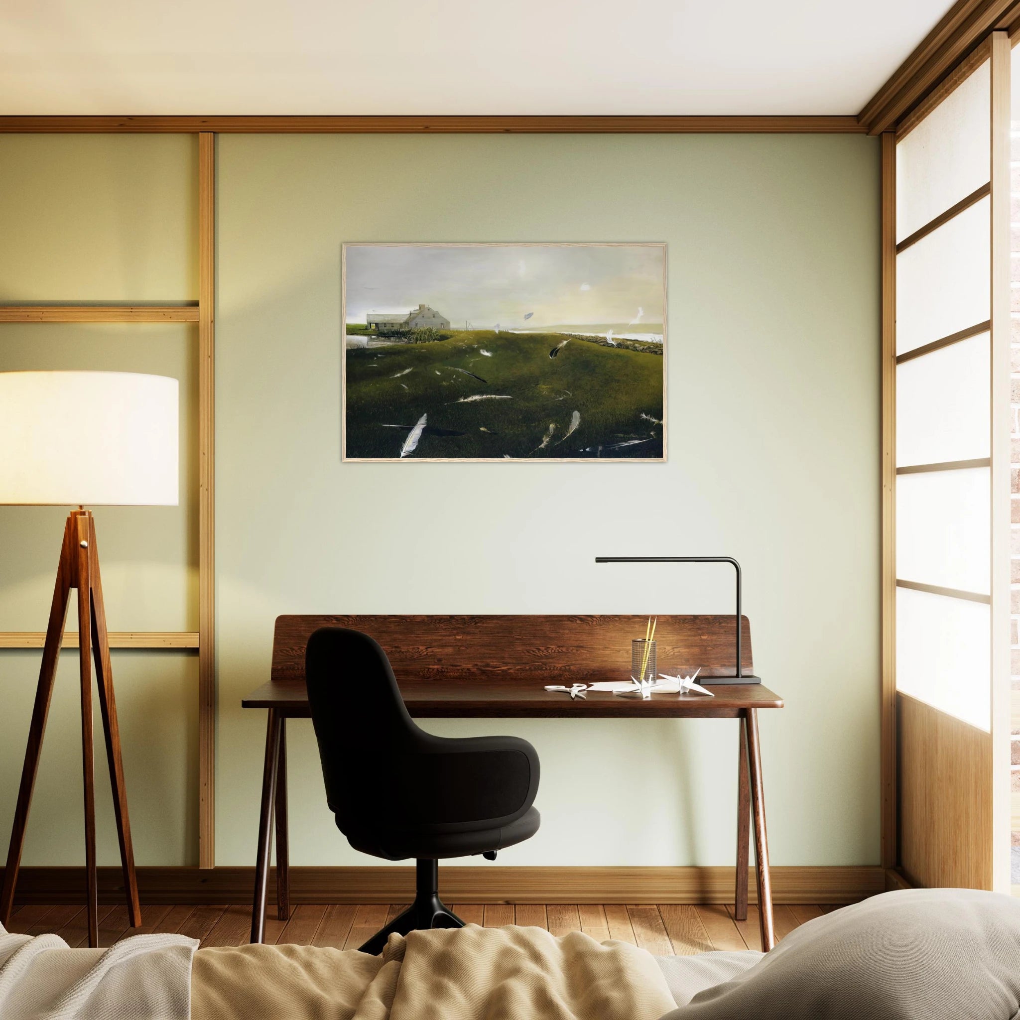 AIRBORNE Framed Poster | Andrew Wyeth Framed Prints Wall Art | Andrew Wyeth Prints