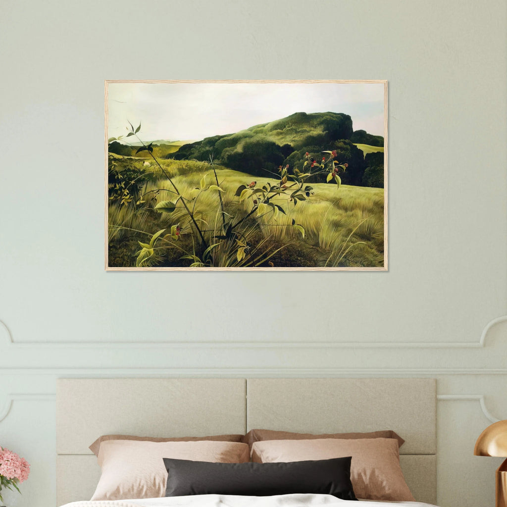 BLACKBERRY PICKER Framed Poster | Andrew Wyeth Framed Prints Wall Art | Andrew Wyeth Prints