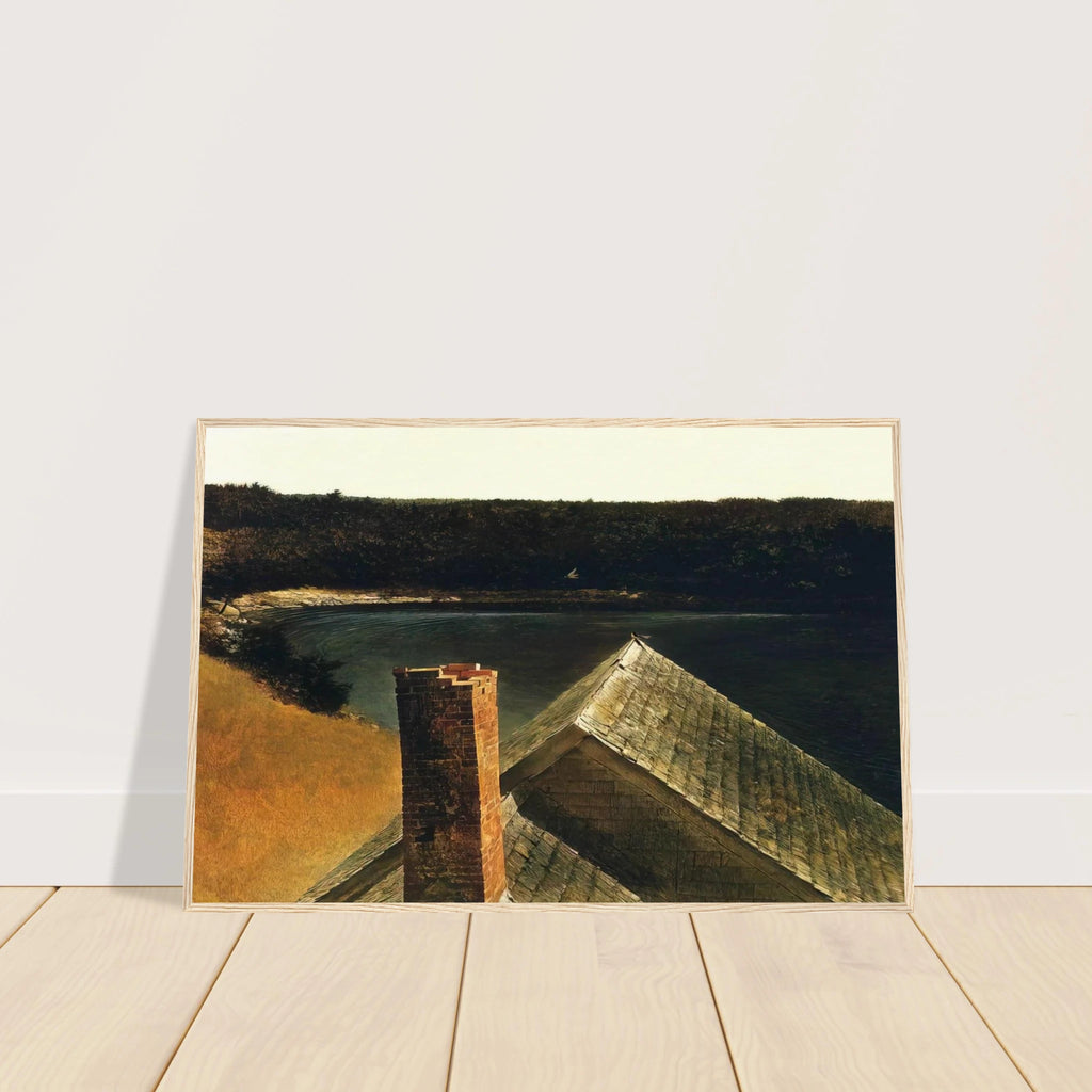 END OF OLSONS Framed Poster | Andrew Wyeth Framed Prints Wall Art | Andrew Wyeth Prints