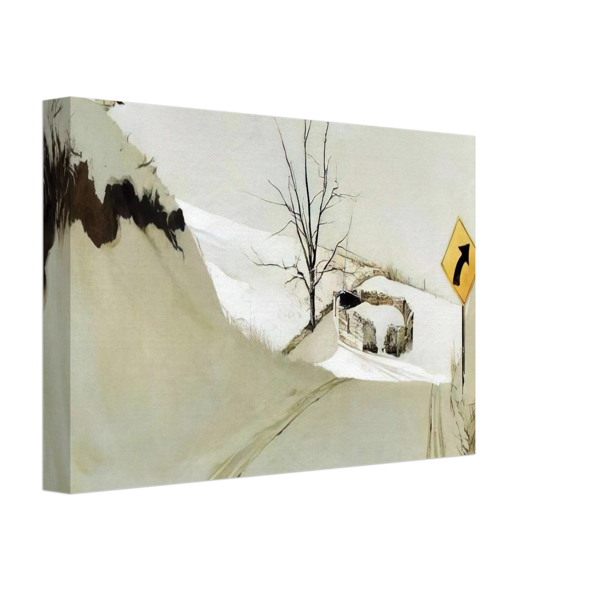 RING ROAD Canvas | Andrew Wyeth Canvas | Andrew Wyeth Prints