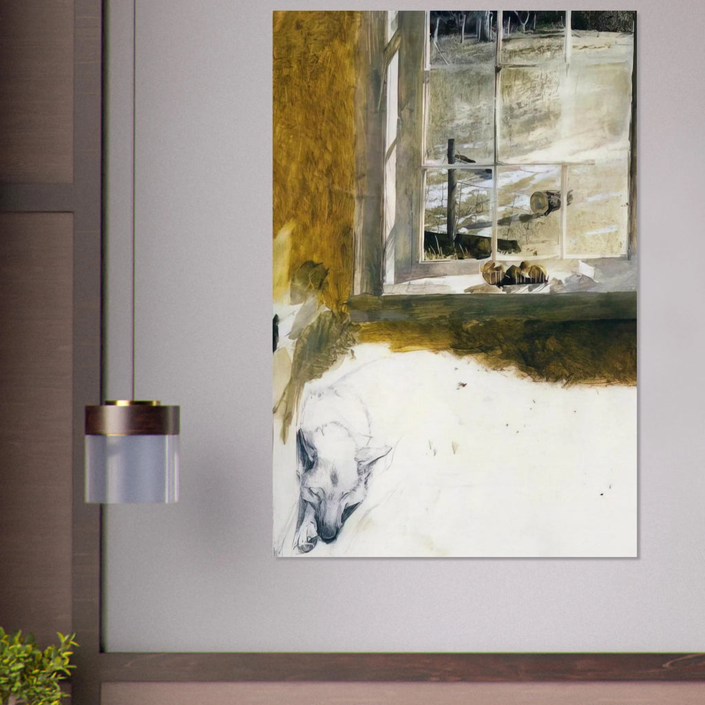 GROUNDHOG DAY 3 Poster | Andrew Wyeth Poster | Andrew Wyeth Prints