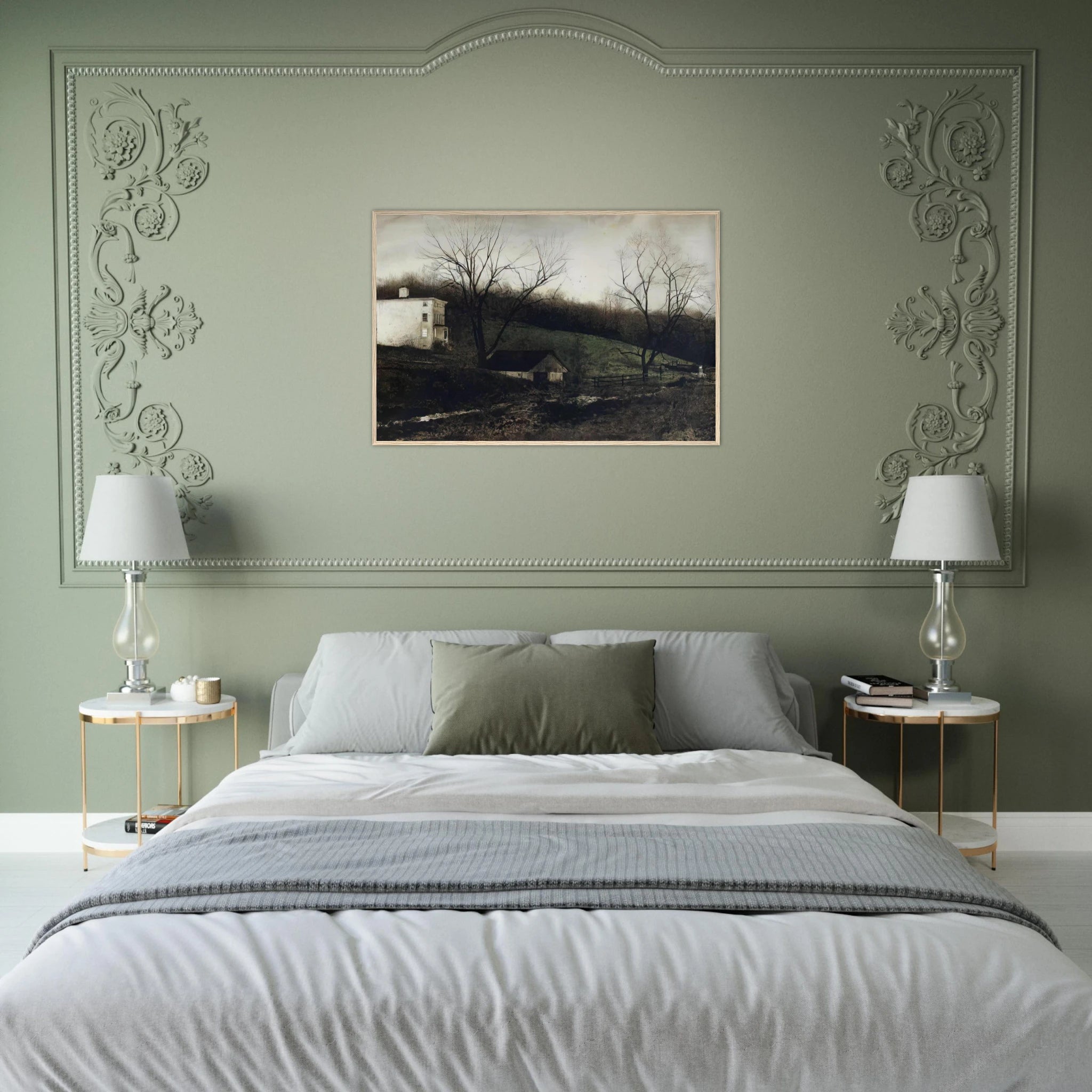 EVENING AT KUERNERS Framed Poster | Andrew Wyeth Framed Prints Wall Art | Andrew Wyeth Prints
