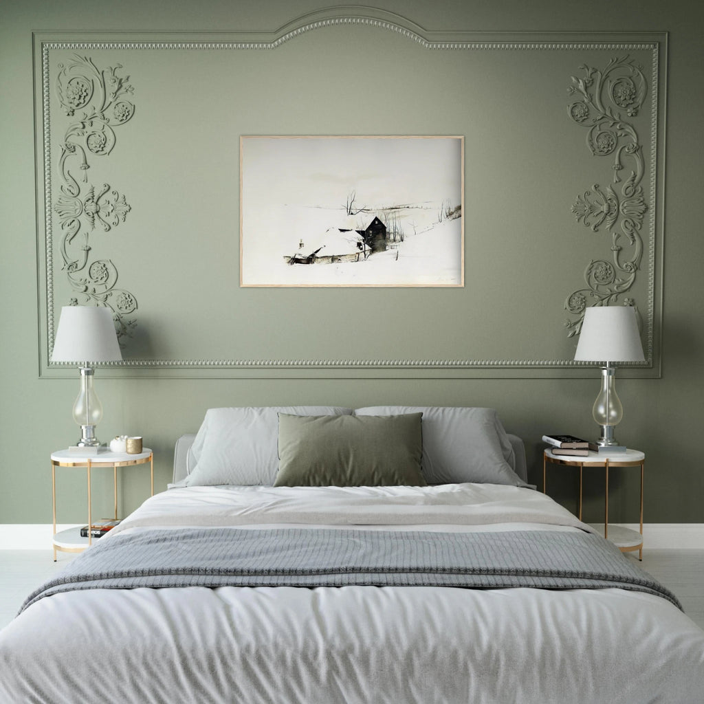 THE CORNER Framed Poster | Andrew Wyeth Framed Prints Wall Art | Andrew Wyeth Prints
