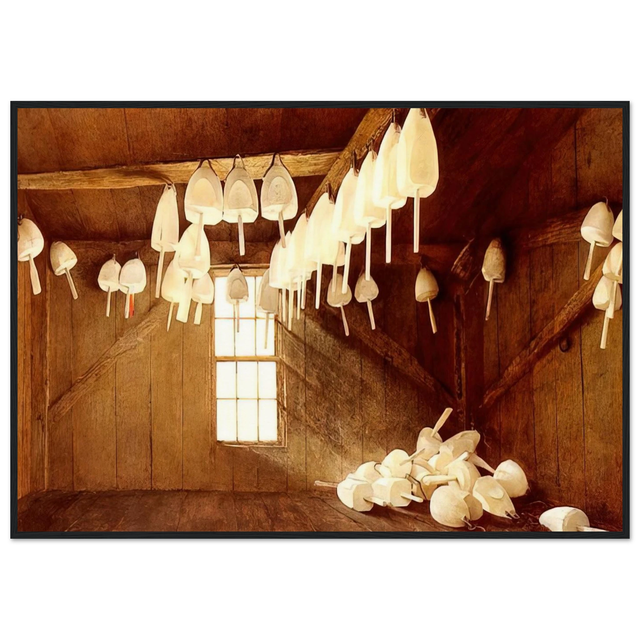 TOMORROW THE OUTER SHOALS Framed Poster | Andrew Wyeth Framed Prints Wall Art | Andrew Wyeth Prints