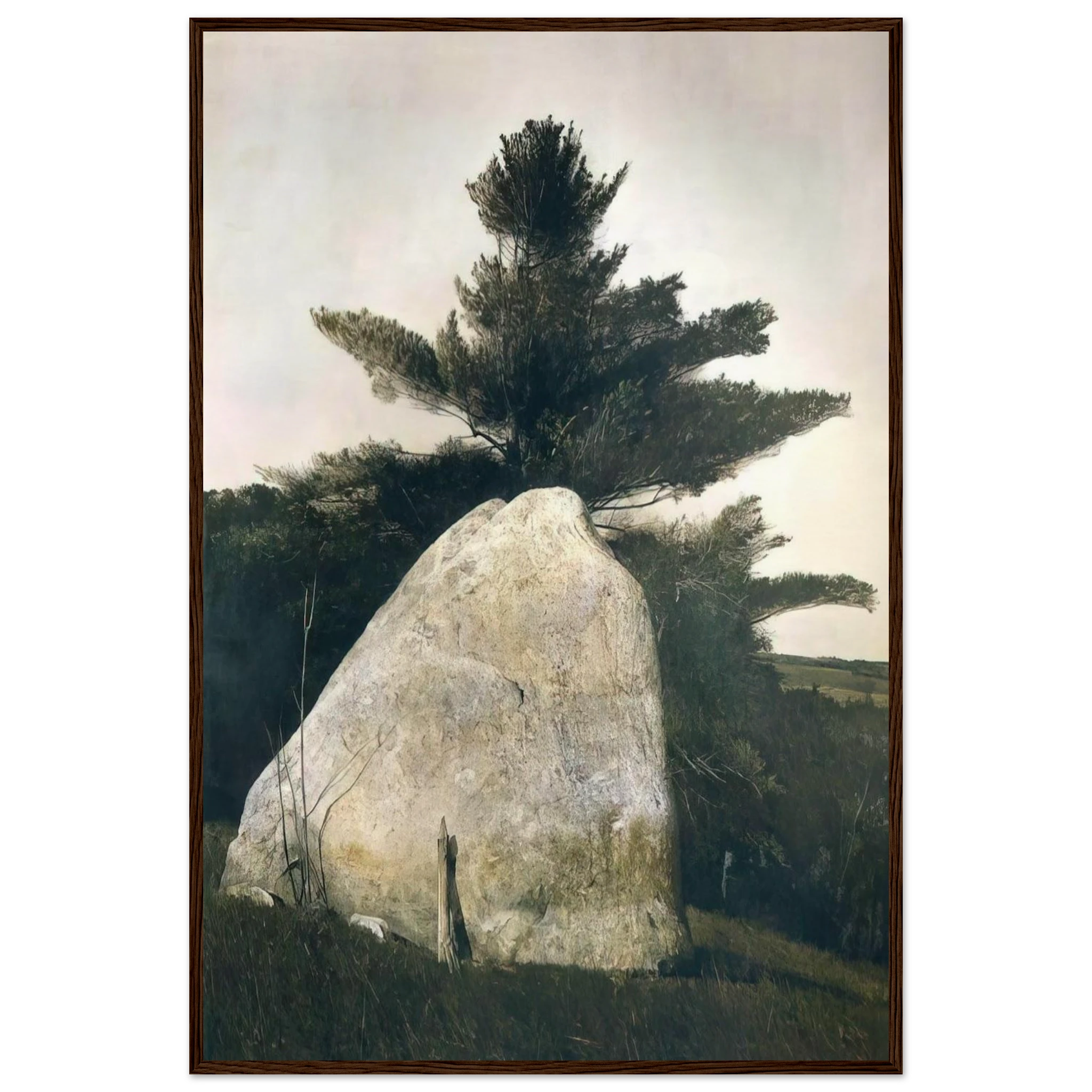 PENNSYLVANIA LANDSCAPE Framed Poster | Andrew Wyeth Framed Prints Wall Art | Andrew Wyeth Prints