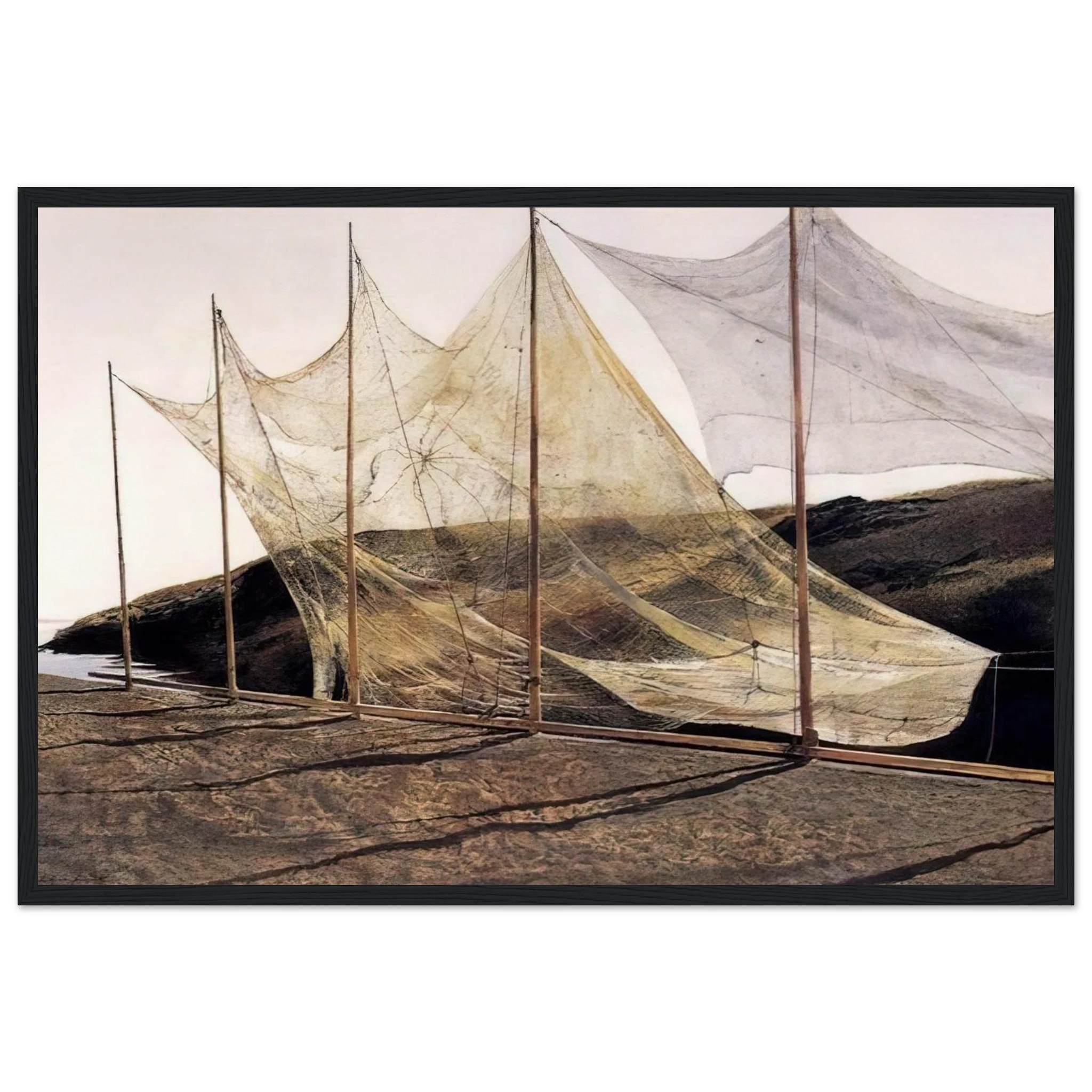 PENTECOST 1989 Framed Poster | Andrew Wyeth Framed Prints Wall Art | Andrew Wyeth Prints