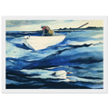 THE LOBSTERMAN Framed Poster | Andrew Wyeth Framed Prints Wall Art | Andrew Wyeth Prints