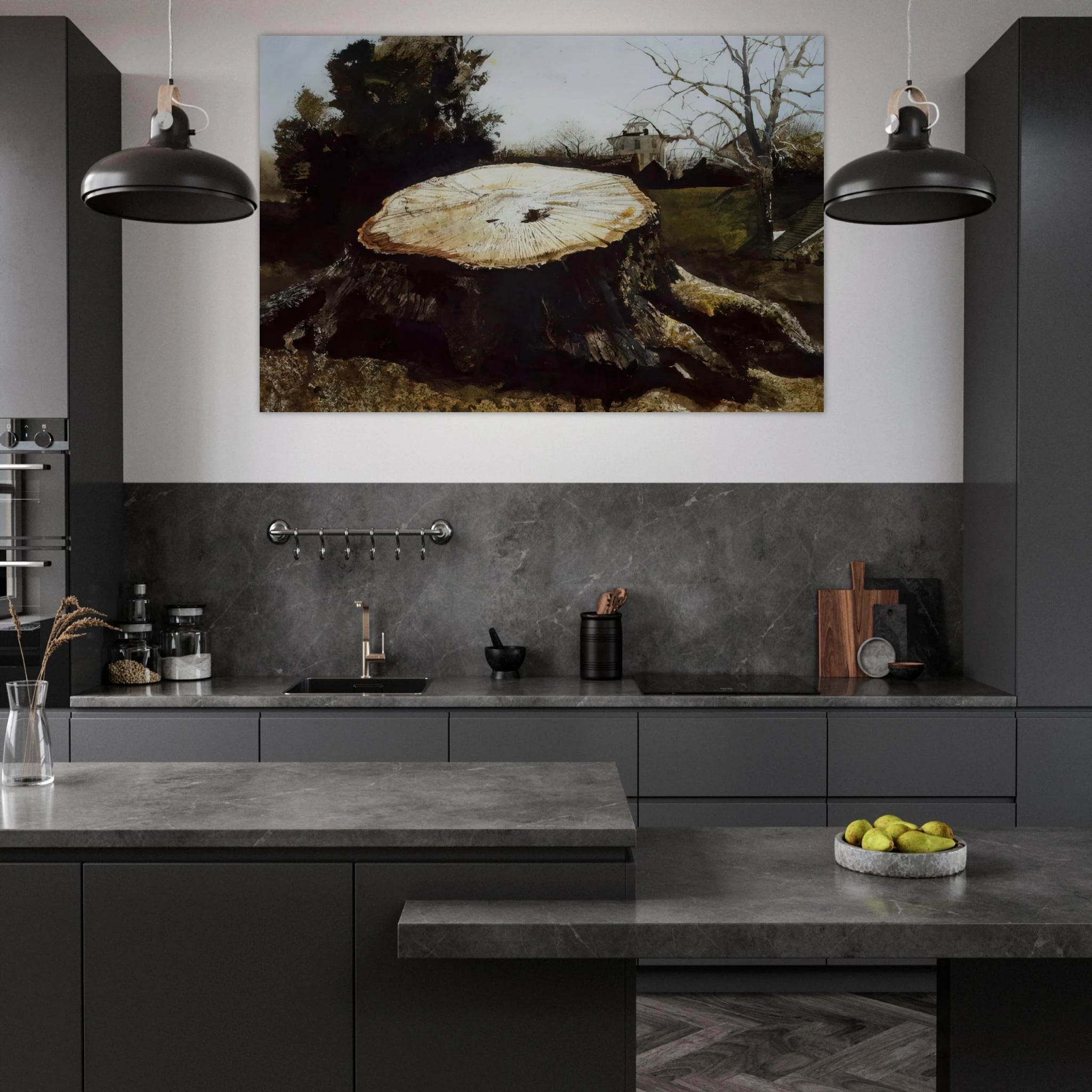 THE BIG OAK Poster | Andrew Wyeth Poster | Andrew Wyeth Prints