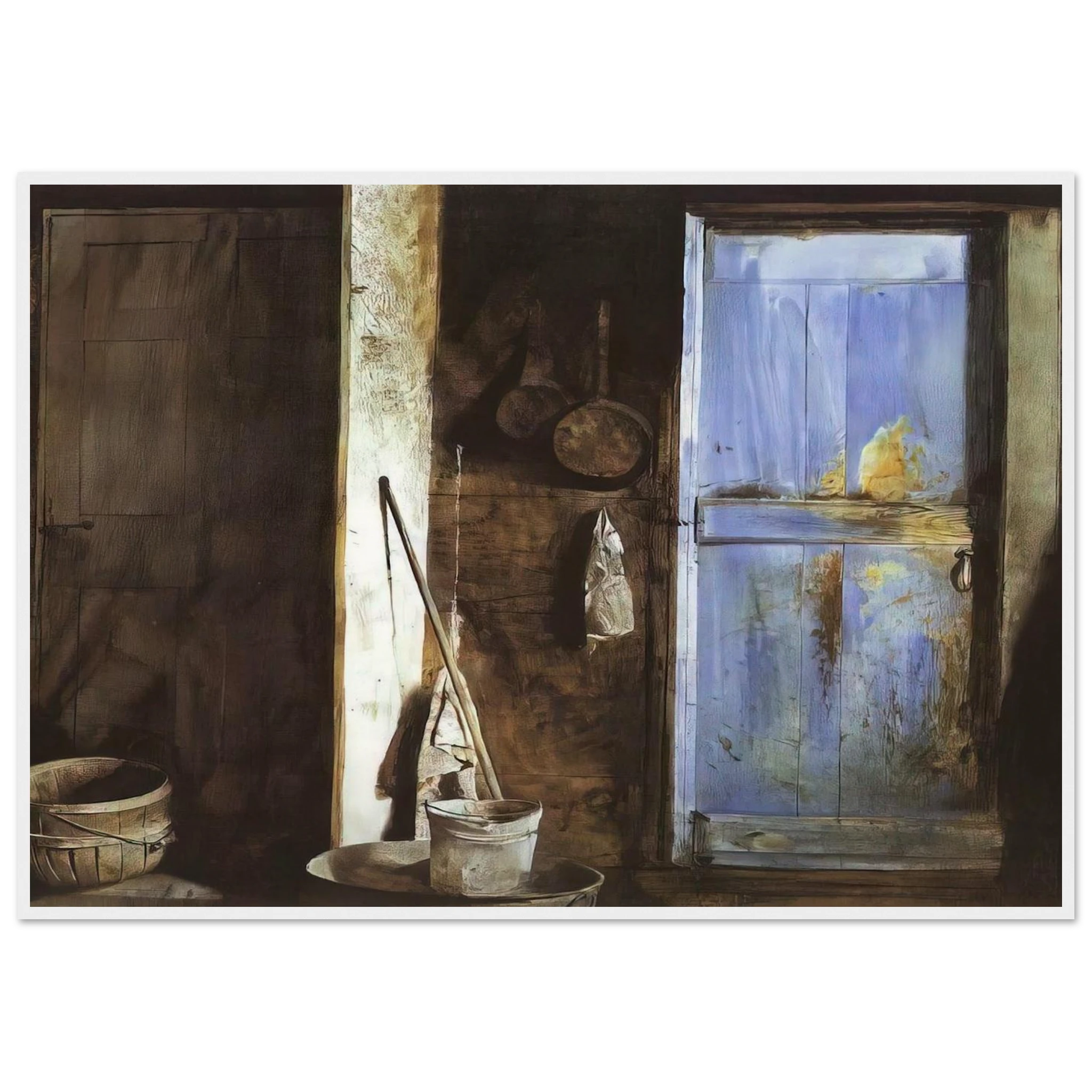 ALVARO CHRISTINA Framed Poster | Andrew Wyeth Framed Prints Wall Art | Andrew Wyeth Prints
