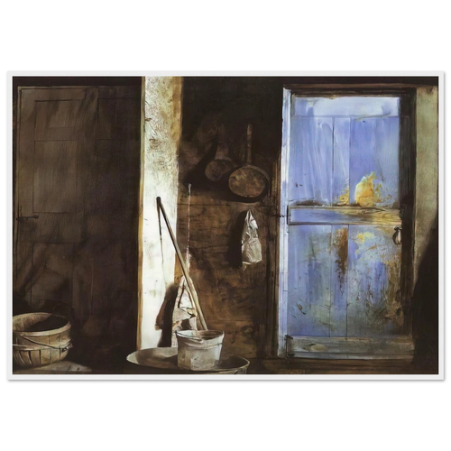 ALVARO CHRISTINA Framed Poster | Andrew Wyeth Framed Prints Wall Art | Andrew Wyeth Prints