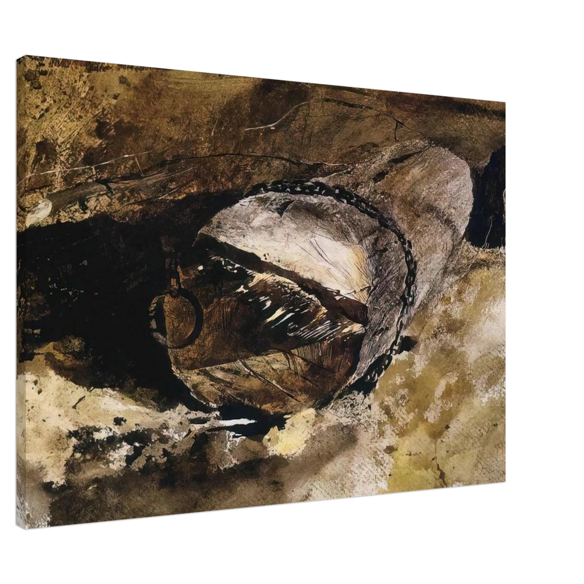LOG CHAIN Canvas | Andrew Wyeth Canvas | Andrew Wyeth Prints