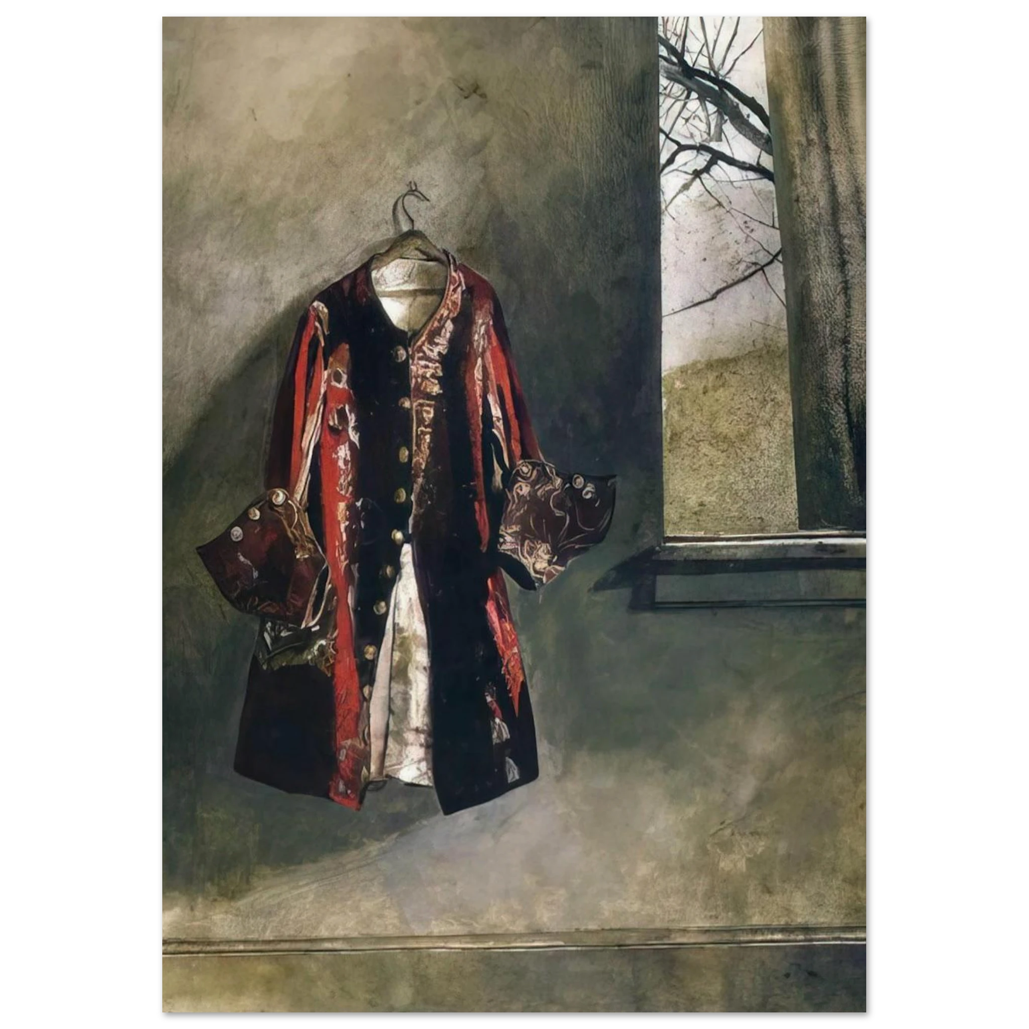 CURTAIN CALL Poster | Andrew Wyeth Poster | Andrew Wyeth Prints