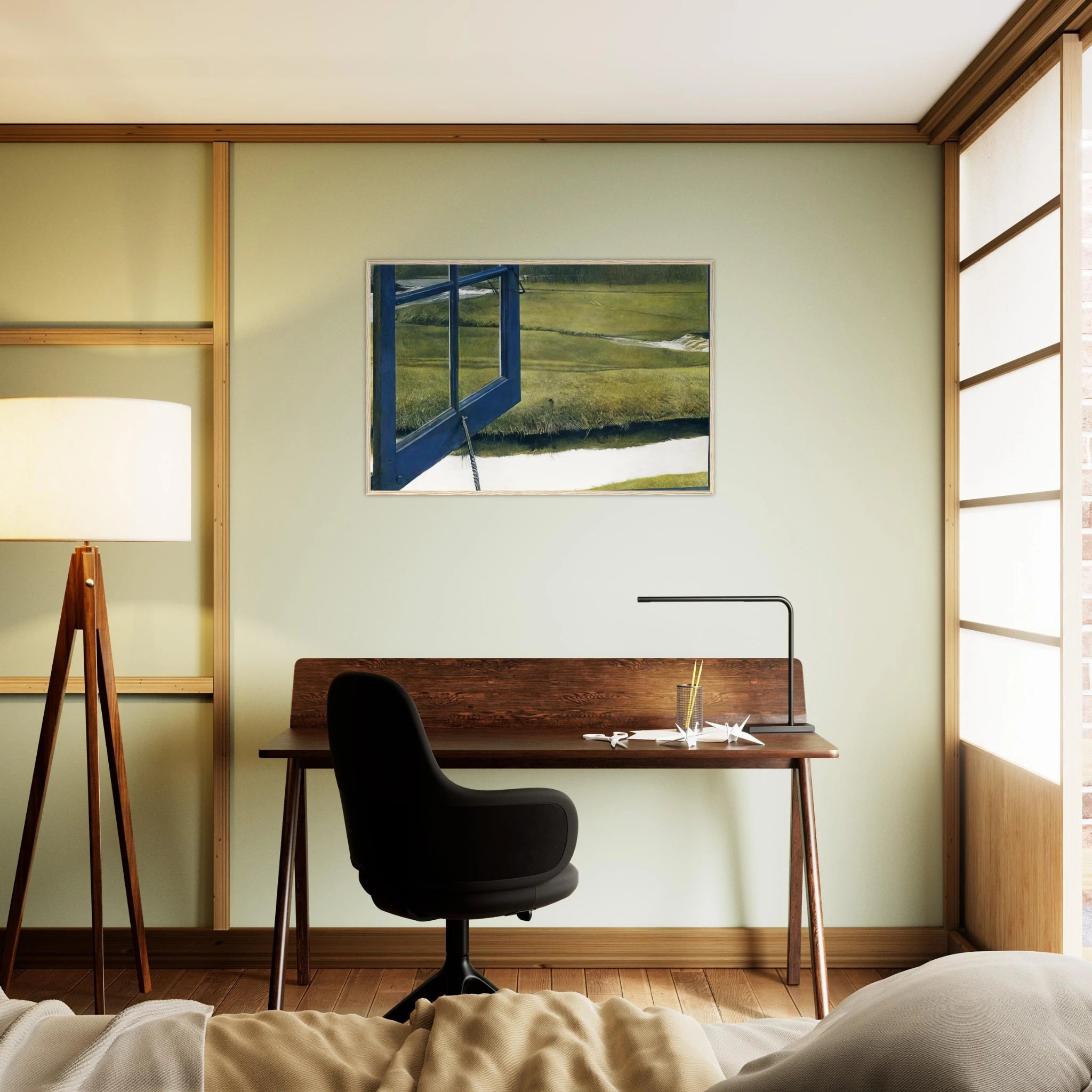 LOVE IN THE AFTERNOON Framed Poster | Andrew Wyeth Framed Prints Wall Art | Andrew Wyeth Prints