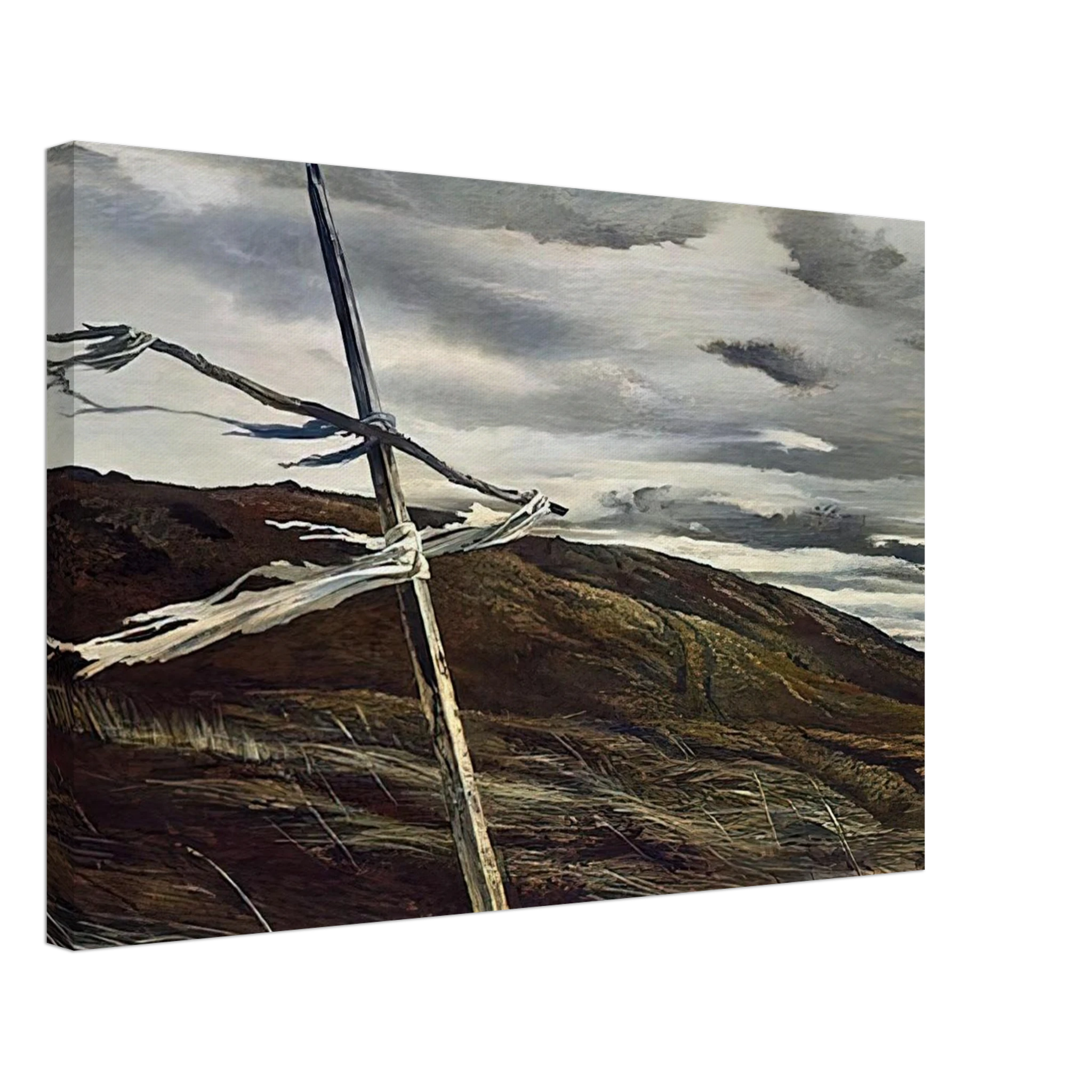 DODGES RIDGE 1947 Canvas | Andrew Wyeth Canvas | Andrew Wyeth Prints
