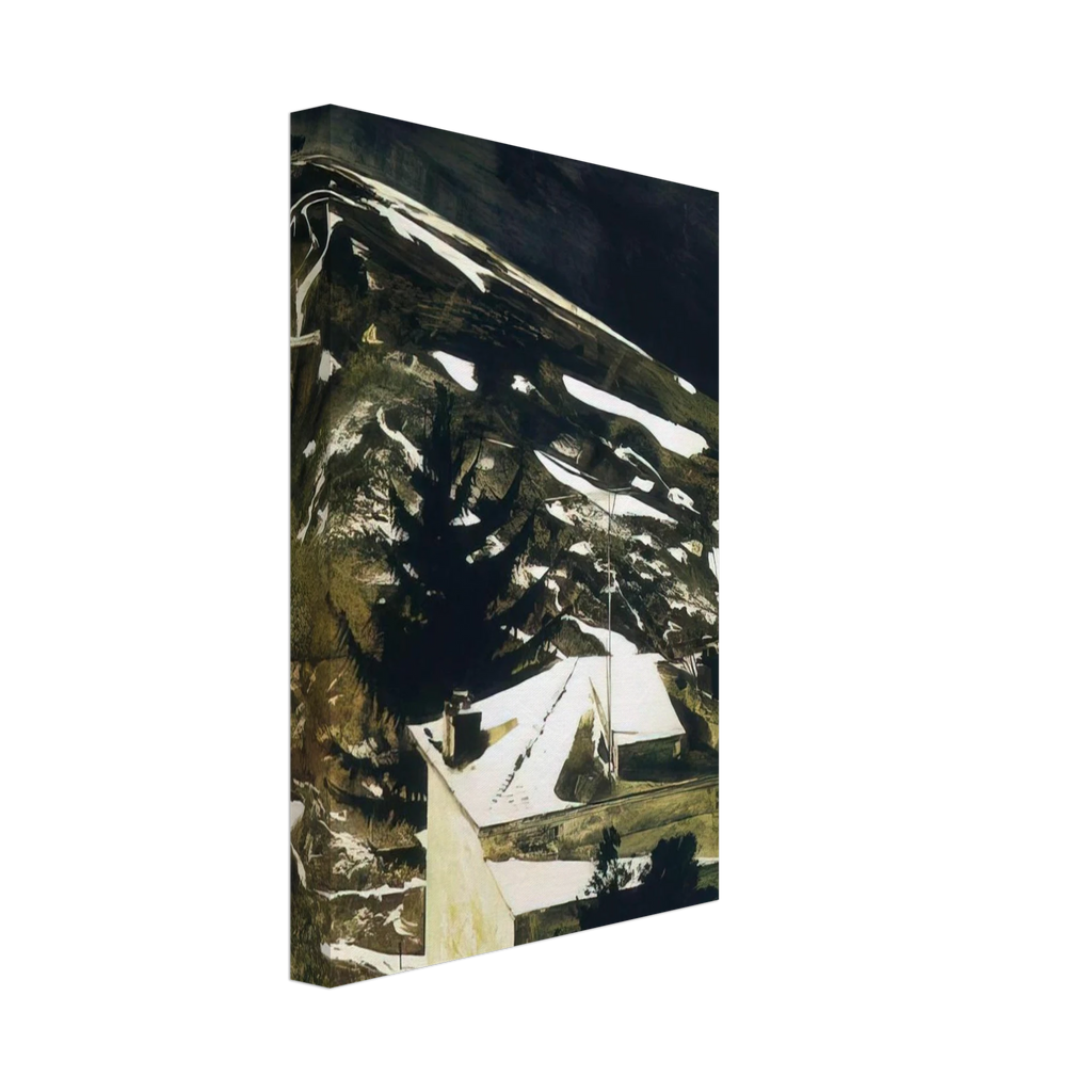 WOLF MOON 1975 Canvas | Andrew Wyeth Canvas | Andrew Wyeth Prints