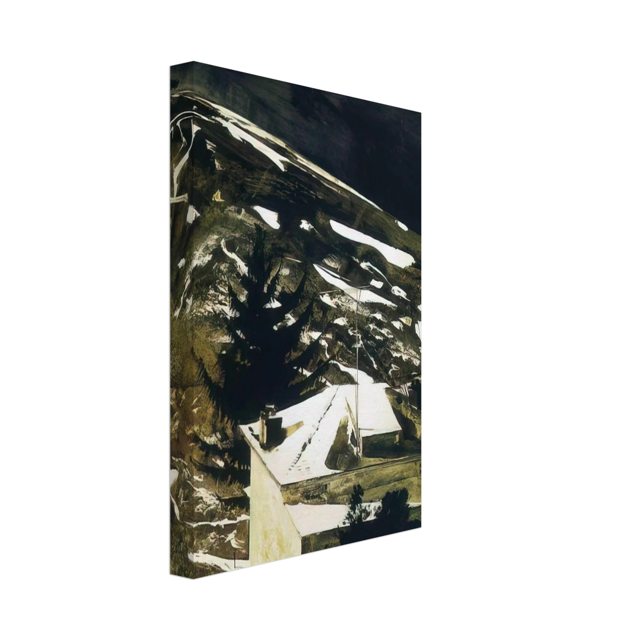 WOLF MOON 1975 Canvas | Andrew Wyeth Canvas | Andrew Wyeth Prints