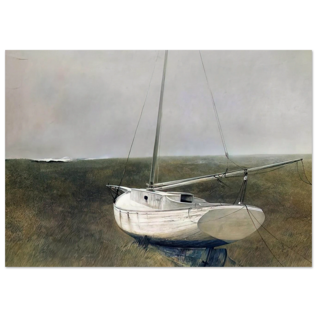 BELOW DOVER 1950 Poster | Andrew Wyeth Poster | Andrew Wyeth Prints