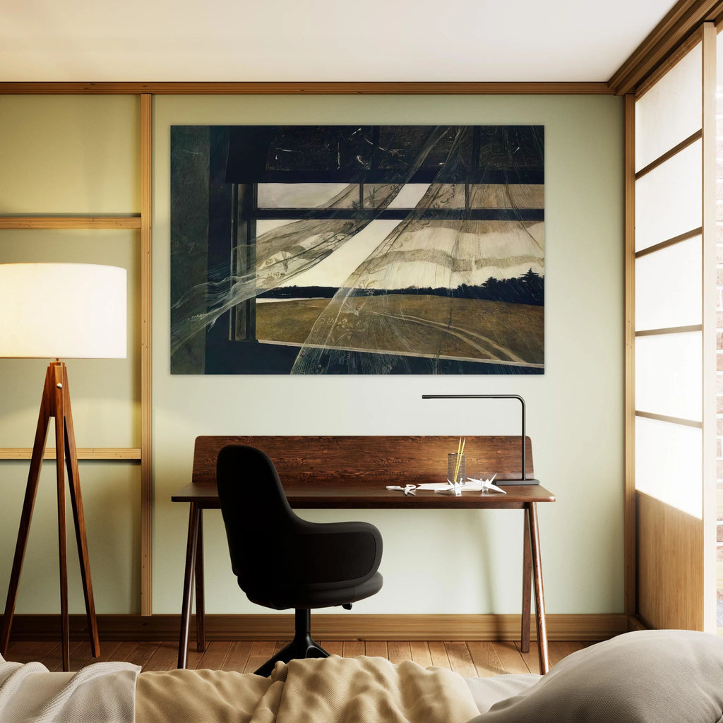 WIND FROM THE SEA 1947 Poster | Andrew Wyeth Poster | Andrew Wyeth Prints
