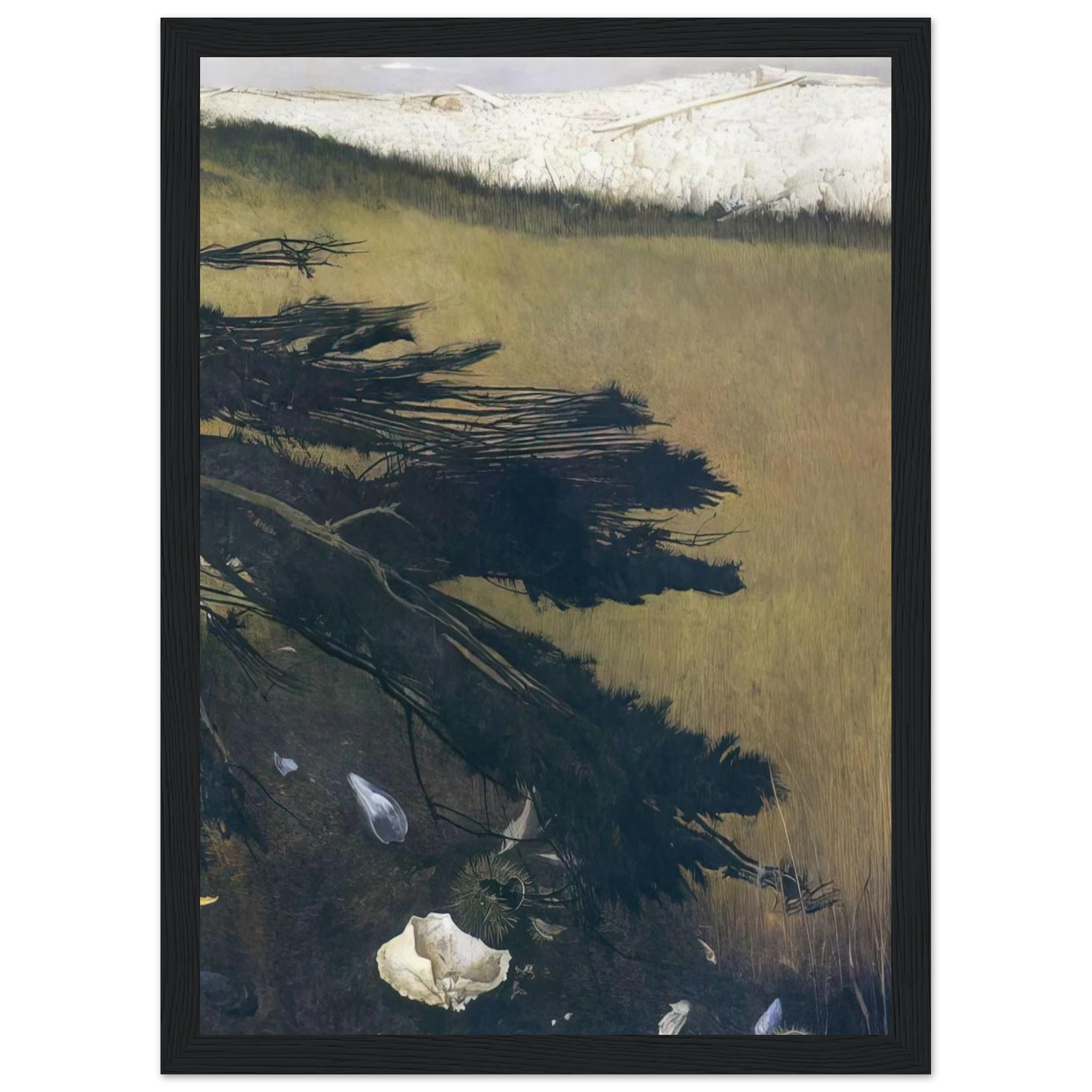 NOT DETECTED 47 Framed Poster | Andrew Wyeth Framed Prints Wall Art | Andrew Wyeth Prints