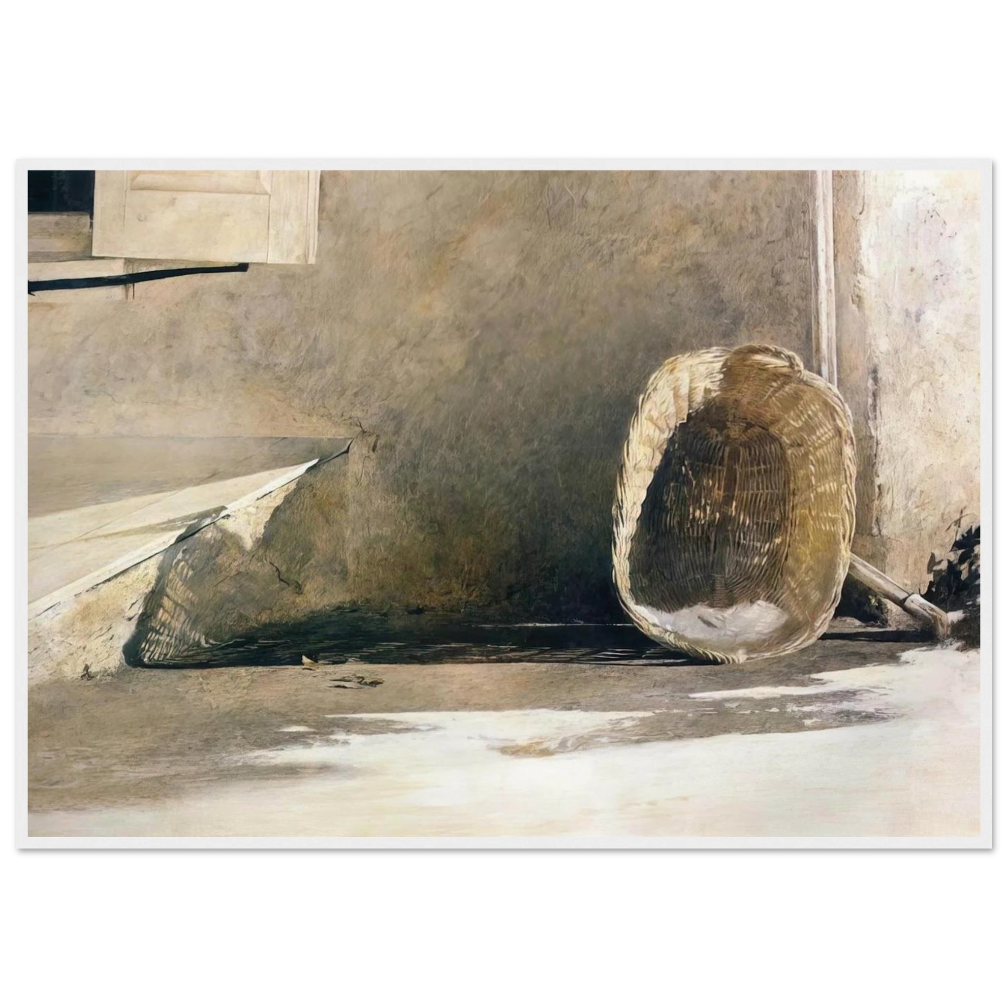 MONDAY MORNING Framed Poster | Andrew Wyeth Framed Prints Wall Art | Andrew Wyeth Prints