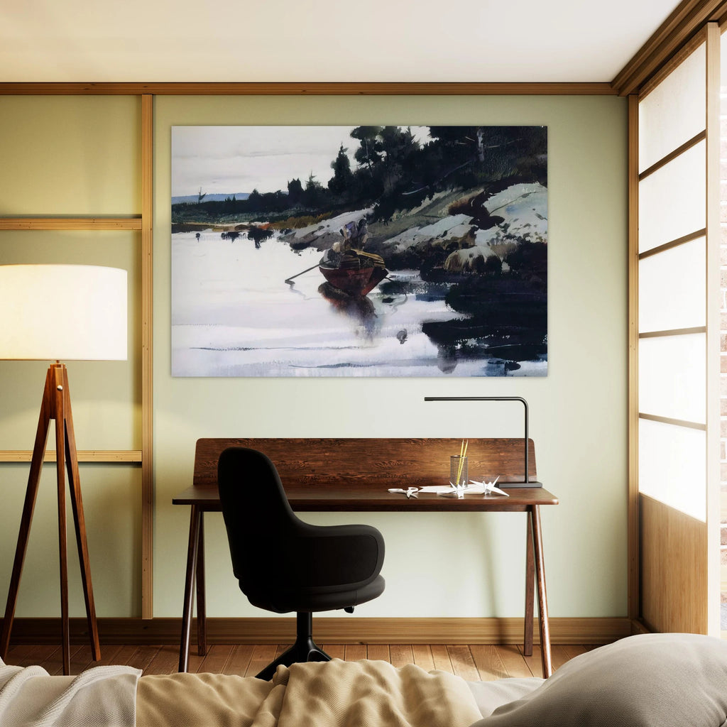 TURKEY COVE LEDGE Poster | Andrew Wyeth Poster | Andrew Wyeth Prints