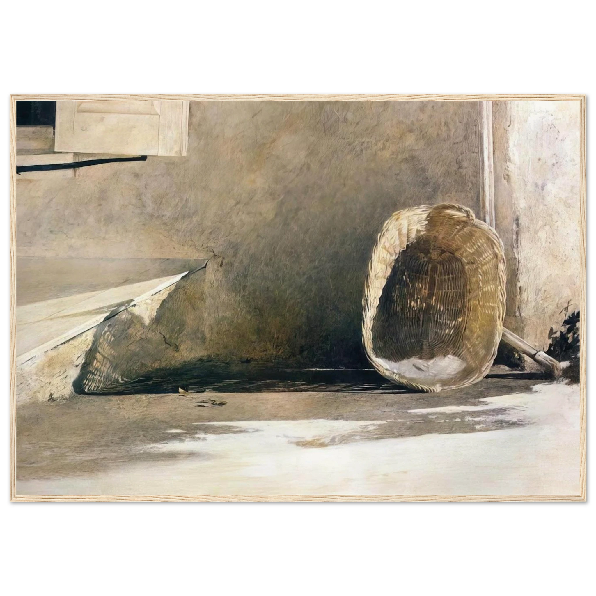MONDAY MORNING Framed Poster | Andrew Wyeth Framed Prints Wall Art | Andrew Wyeth Prints