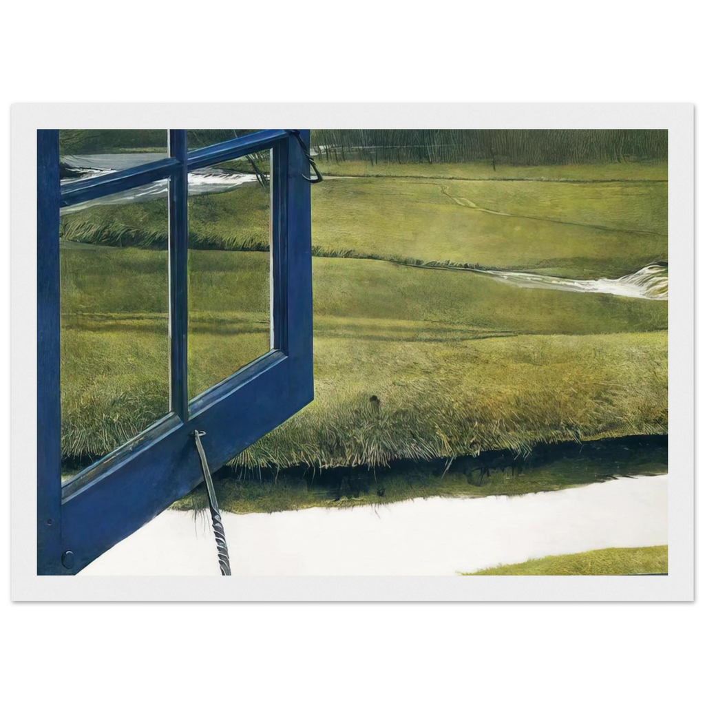 LOVE IN THE AFTERNOON Framed Poster | Andrew Wyeth Framed Prints Wall Art | Andrew Wyeth Prints