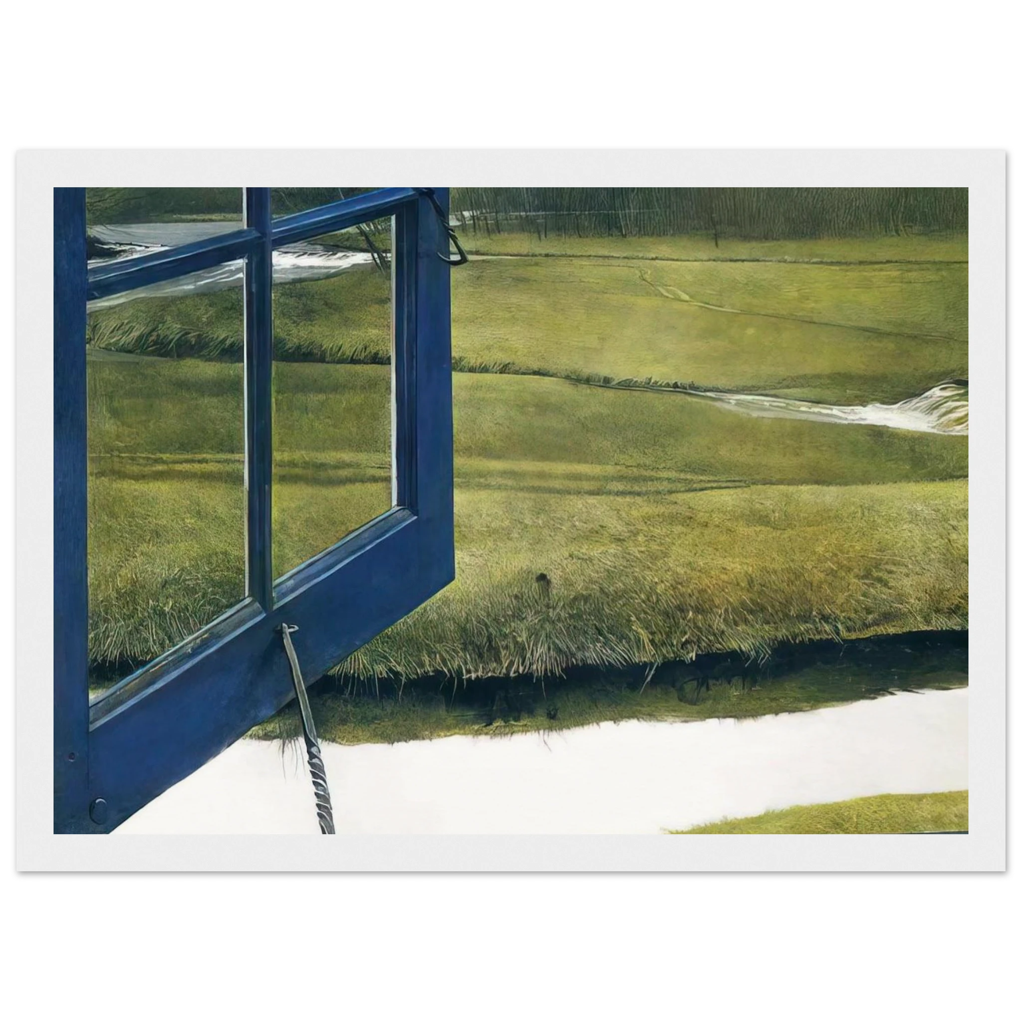 LOVE IN THE AFTERNOON Framed Poster | Andrew Wyeth Framed Prints Wall Art | Andrew Wyeth Prints