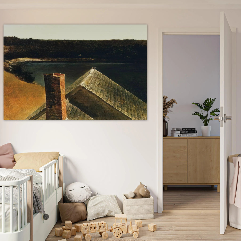 END OF OLSONS Poster | Andrew Wyeth Poster | Andrew Wyeth Prints