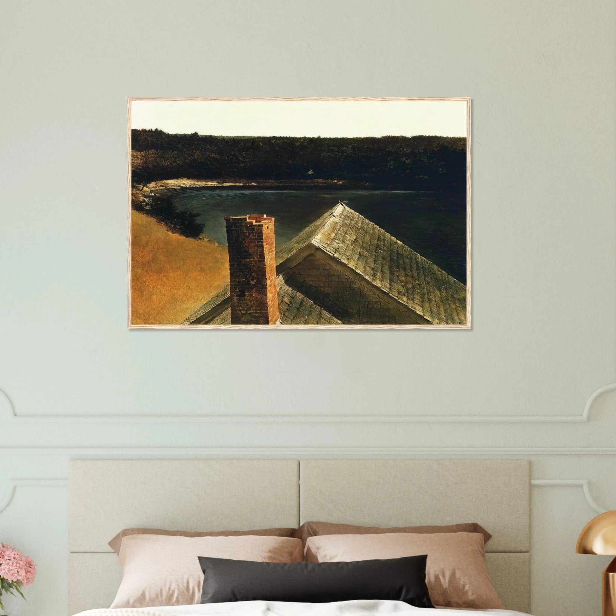END OF OLSONS Framed Poster | Andrew Wyeth Framed Prints Wall Art | Andrew Wyeth Prints