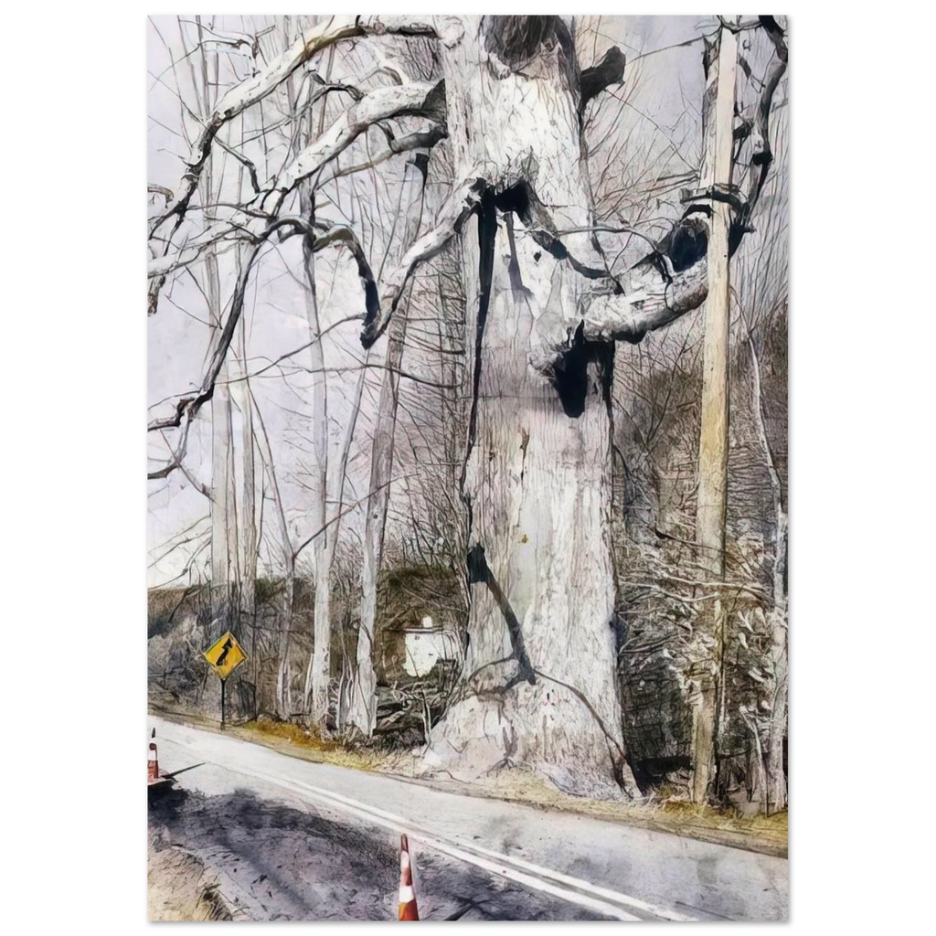 WALKING STICK Poster | Andrew Wyeth Poster | Andrew Wyeth Prints