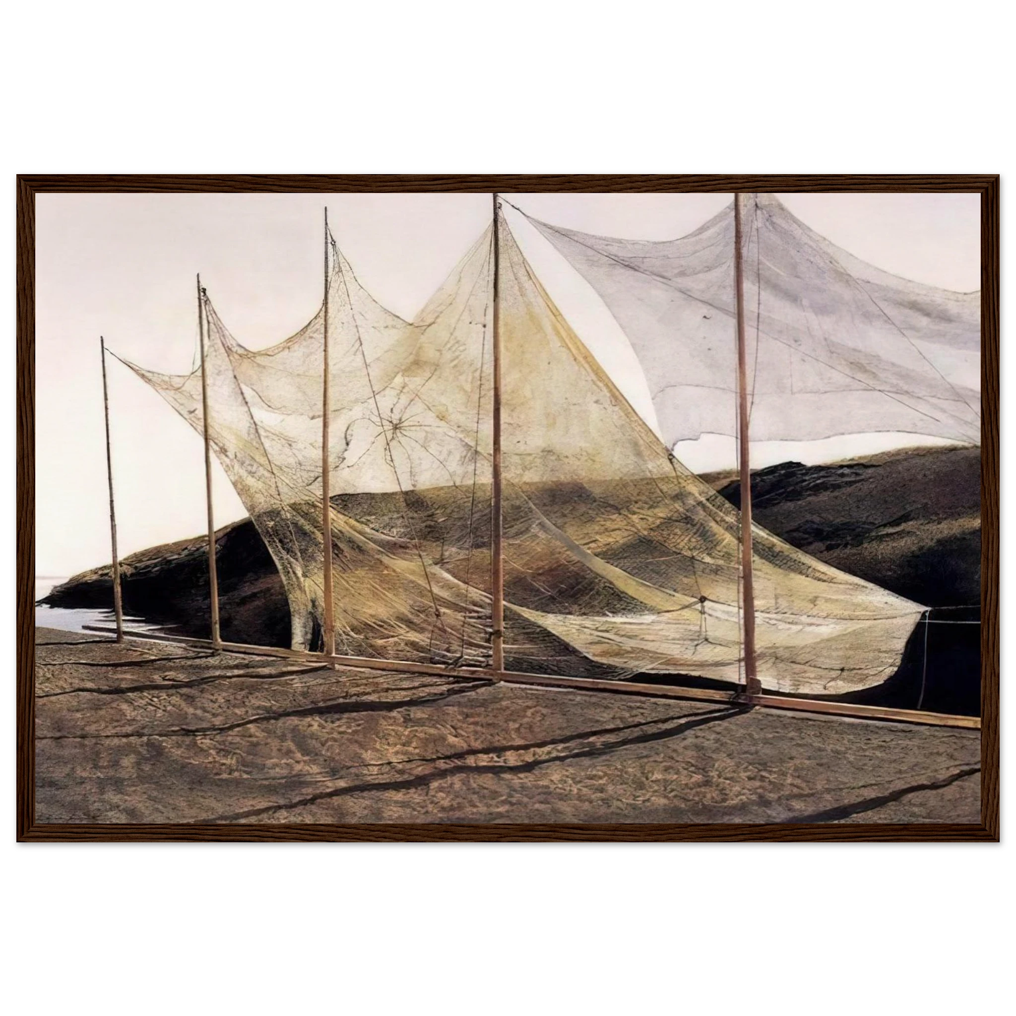 PENTECOST 1989 Framed Poster | Andrew Wyeth Framed Prints Wall Art | Andrew Wyeth Prints